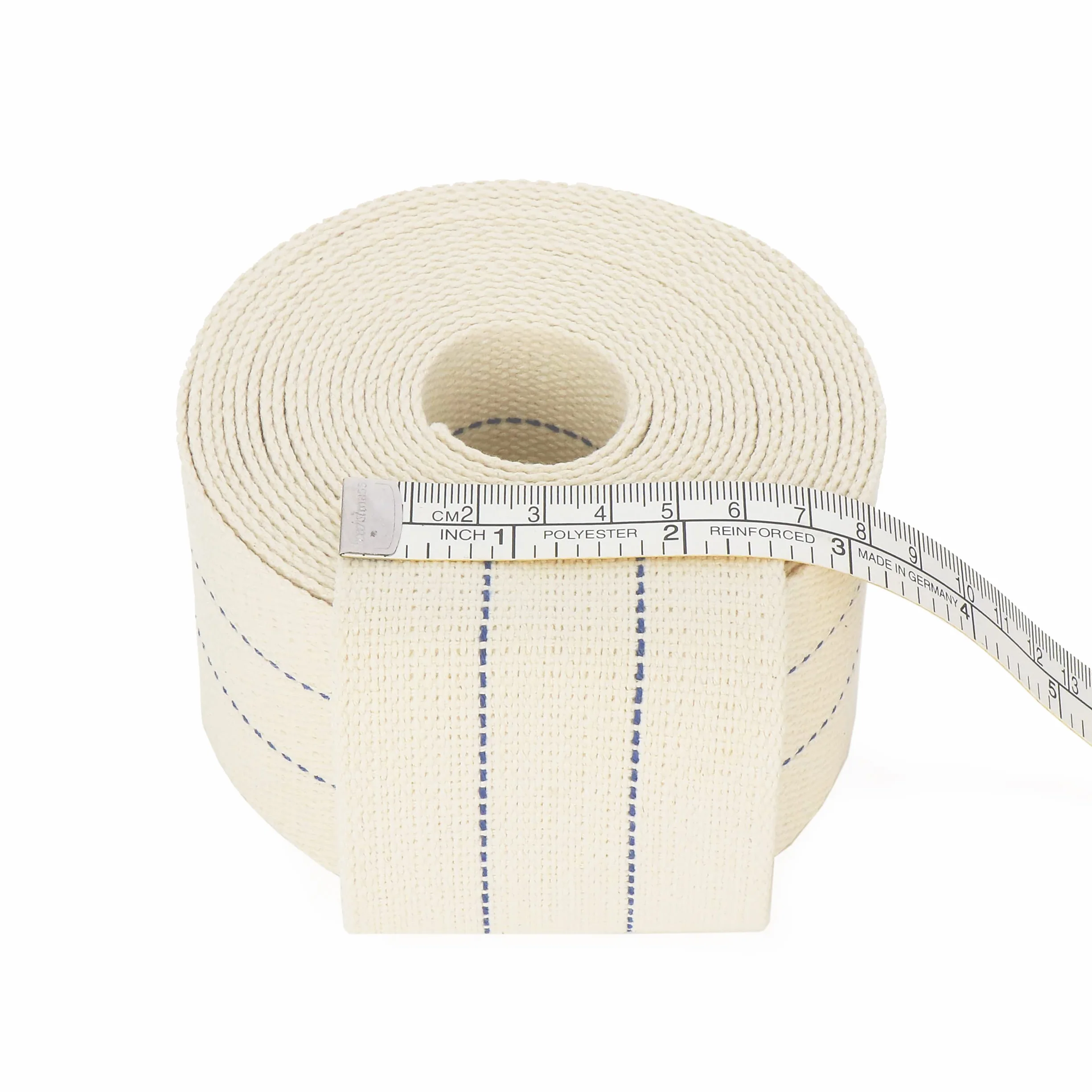 NKlaus Mèche de lampe plate en coton 100 % naturel - 66 mm - Pour brûleur à huile, lampe à pétrole purifié