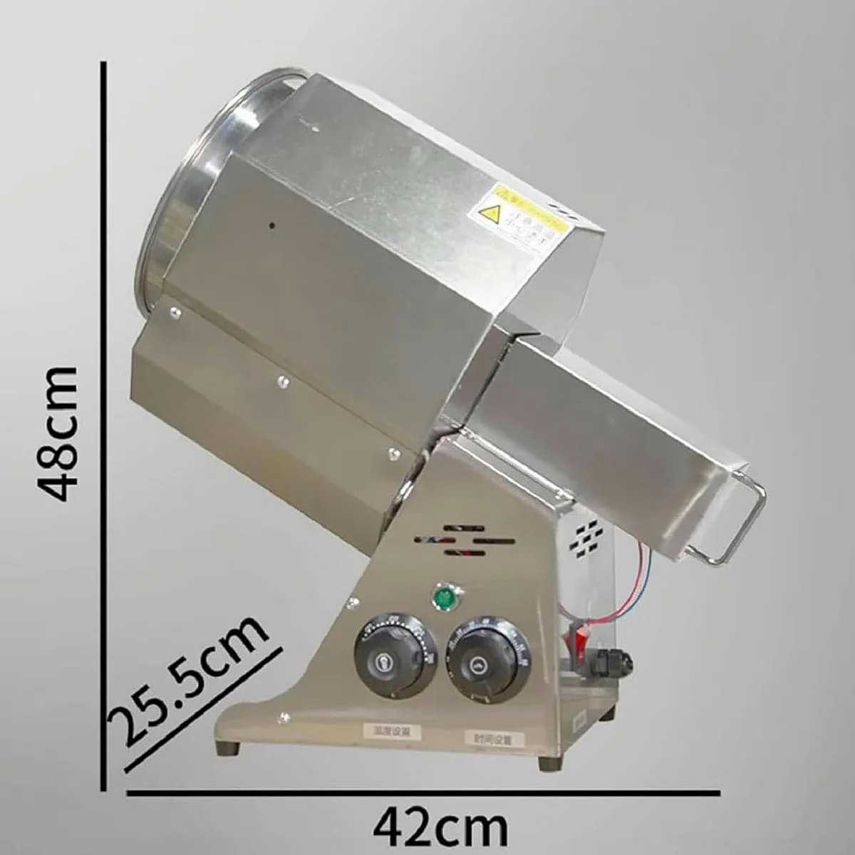 Torréfacteur De Café 1500 W, Torréfacteur électrique De Grains De Café, Torréfacteur en Acier Inoxydable 2 Kg avec Minuterie, pour La Cuisson du Café, Châtaigne, Cacahuètes Et Céréales