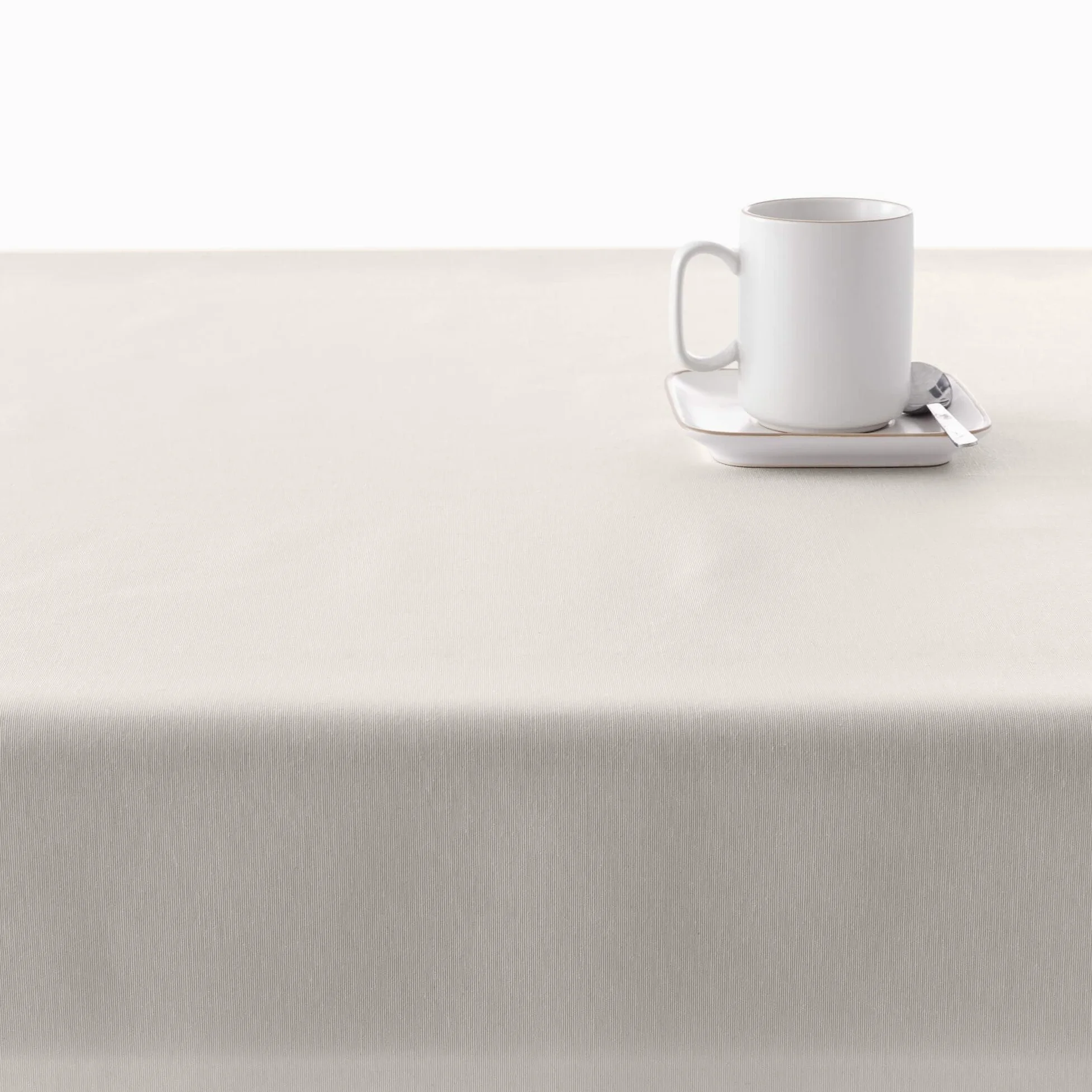BELUM Nappe en Toile cirée Lisse 102, Nappe Anti-Taches résinée, Nappe antibactérienne, Nappe fabriquée en Tissu Organique, Nappe 100% Coton Biologique (100 x 300 cm)