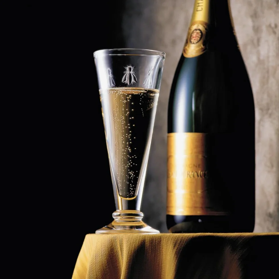 La Rochère Abeille Flûte à Champagne 15 cl 6085-01 Lot de 6