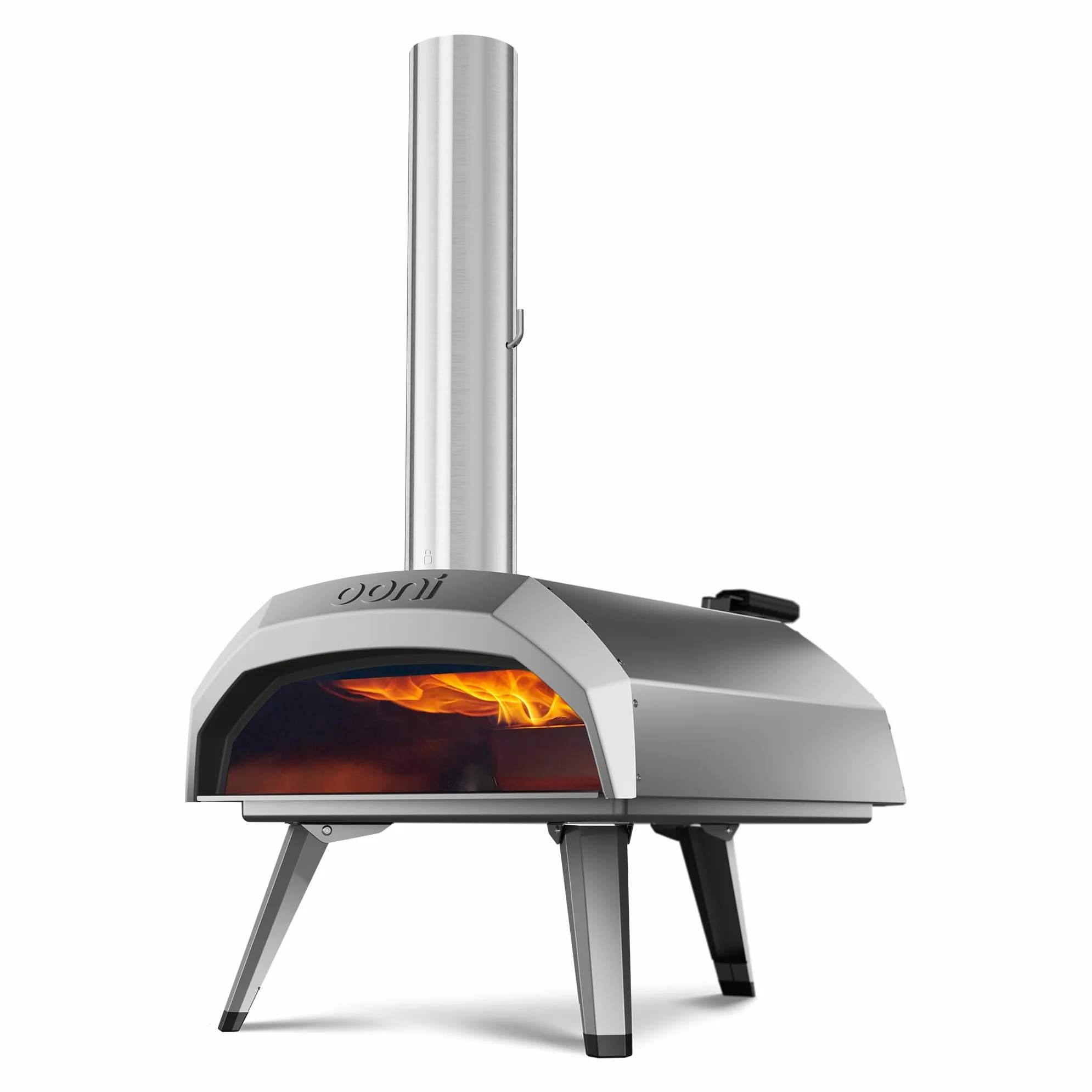 Ooni Karu 12 – Four à Pizza Ooni Multi-Combustible Bois/Charbon avec Option Gaz – Four a Pizza Gaz – Cuisson sur Pierre en 60 Secondes – Authentique Pizza