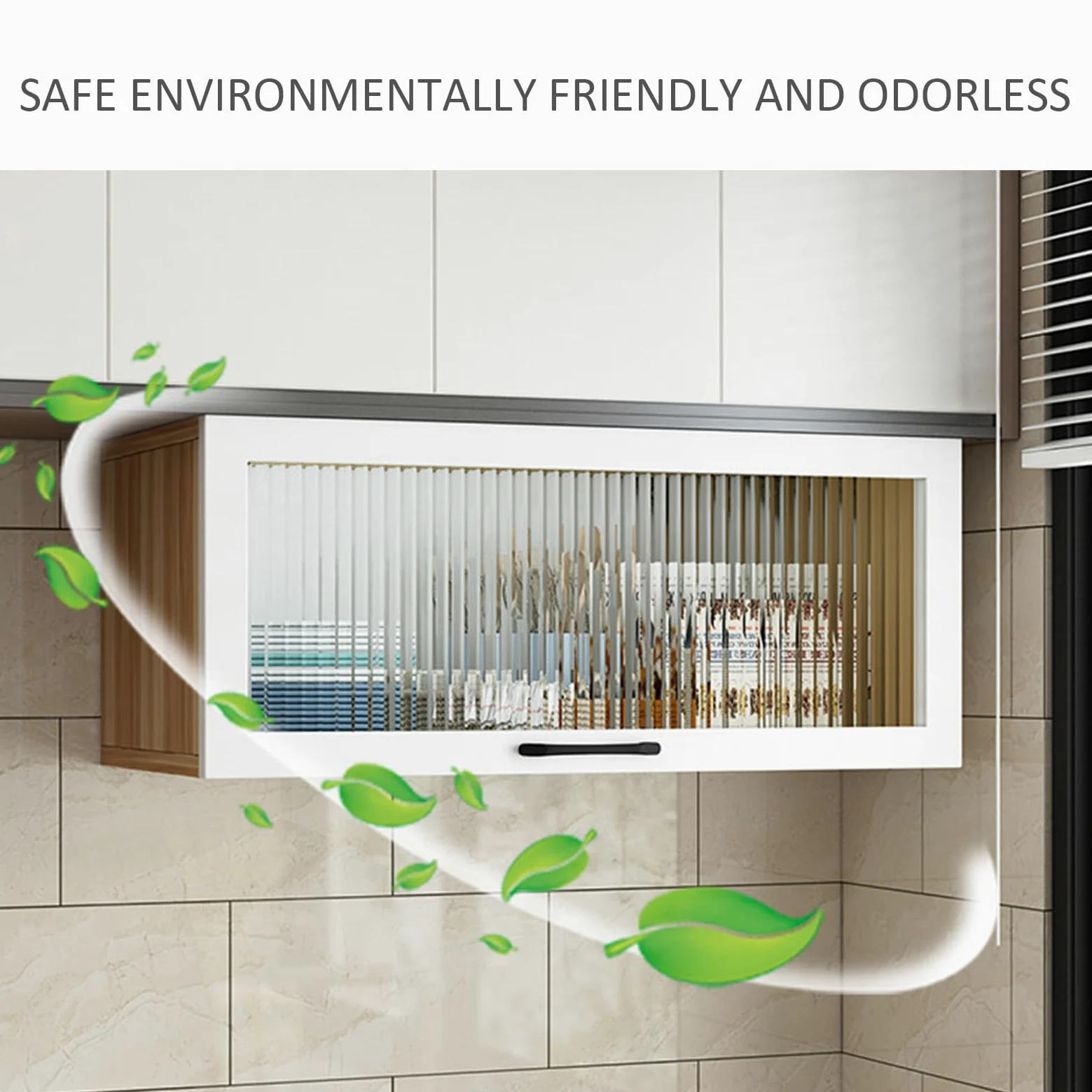 Armoire murale en acier inoxydable avec porte basculante, organiseur de rangement peu encombrant pour cuisine, garage, salle à outils, hôtel, cantine, ustensiles et épices