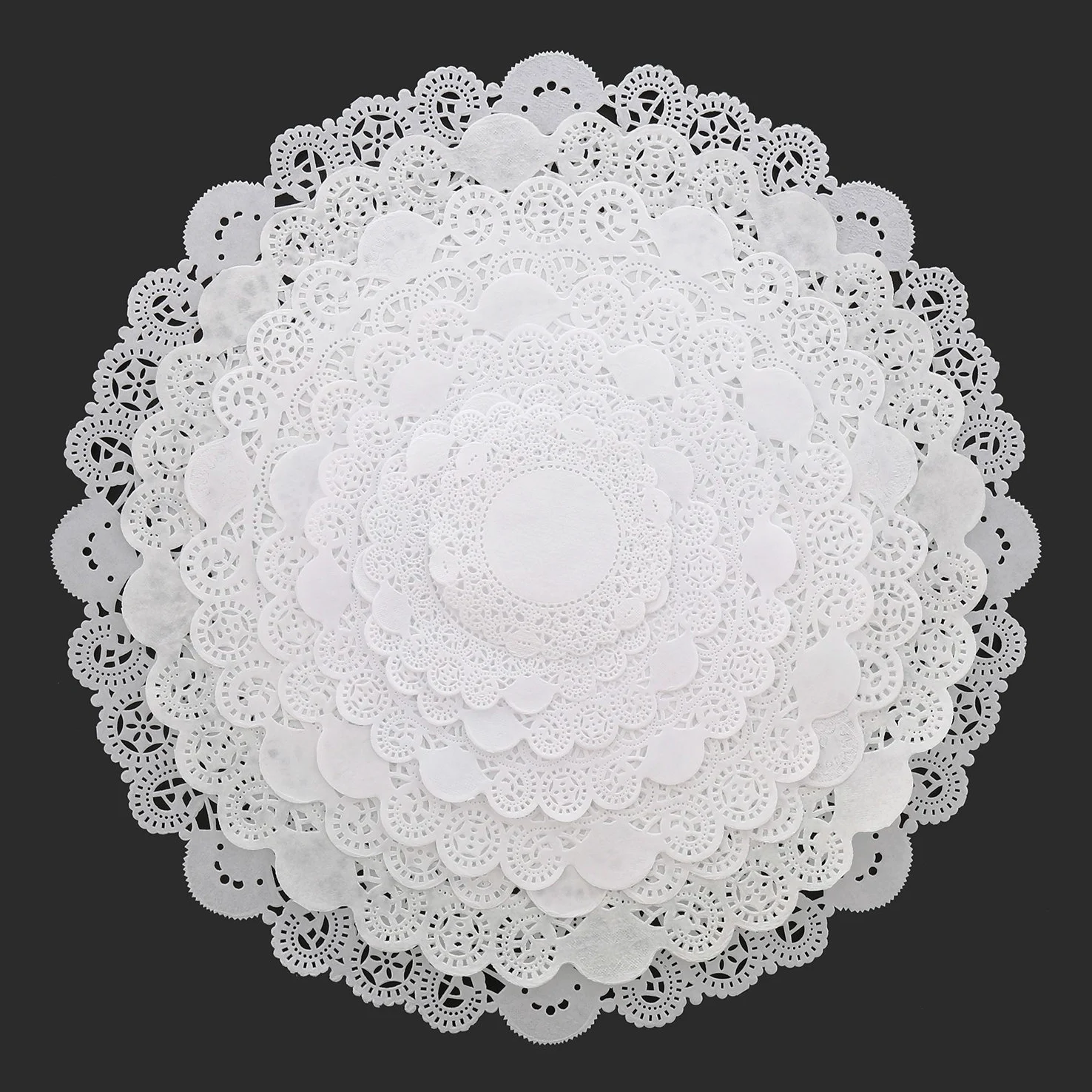 Royal Dessous-de-table en papier napperon jetable de 13 cm, lot de 10 000
