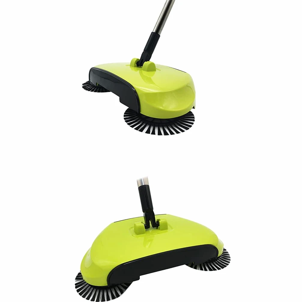 Machine de Balayage Manuelle Multifonction, Balai Rotatif à 360 degrés, Outil de Nettoyage Non électrique pour Balai et Pelle à poussière