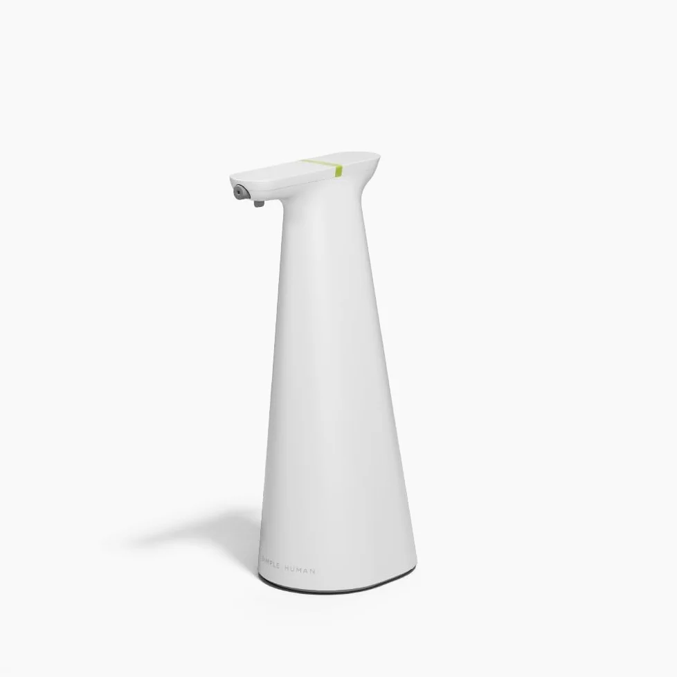 simplehuman Vaporisateur Capteur, Blanc, Spray Automatique Continu, Commande Tactile Intuitive, Brume Superfine, Cône Grande Couverture & Jet Ultra-Précis, Blanc