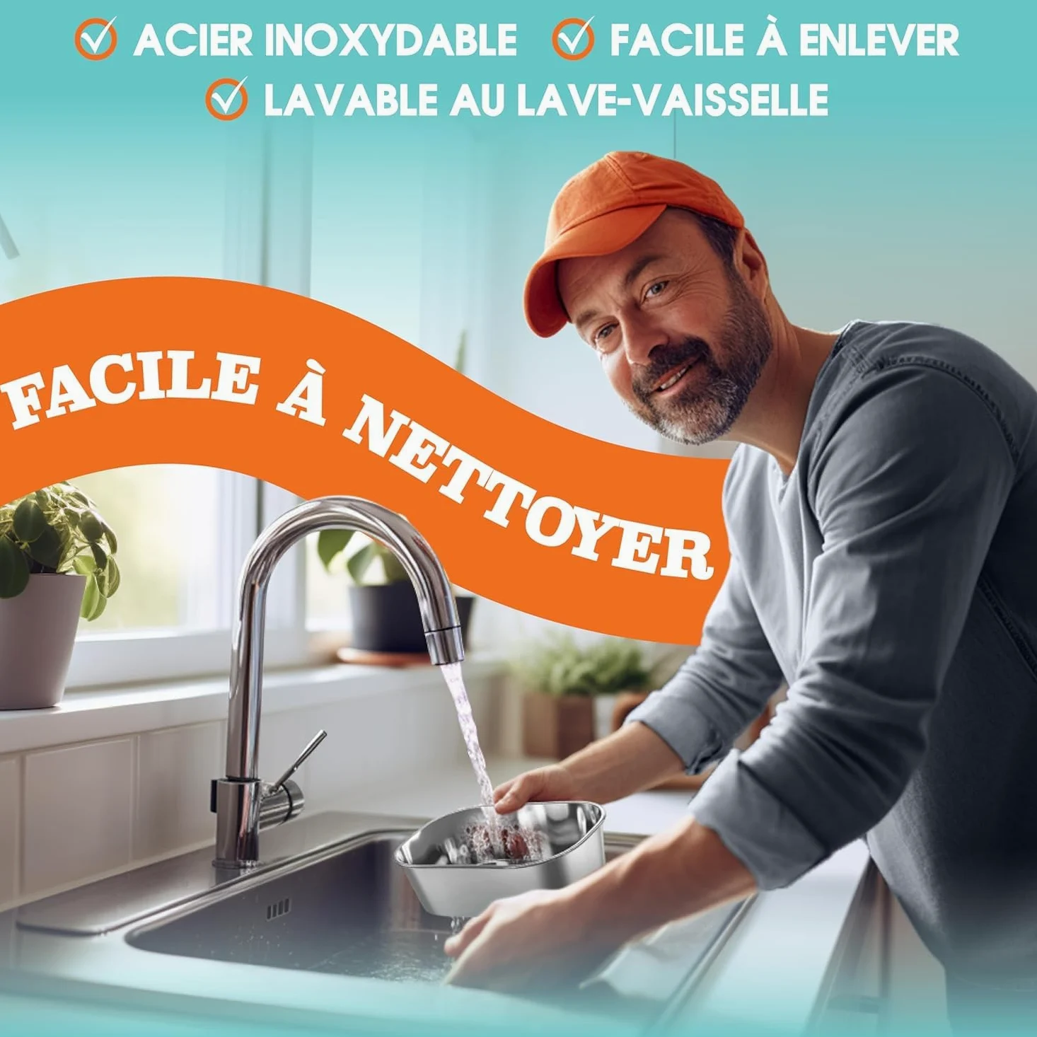 TRAVELISIMO XL Gamelle Chauffante Grande Capacité 1,8L Lunch Box Chauffante 100W Chauffe Repas 3 en 1 220V 24V 12V, chauffe Plat voiture, Gamelle Chauffante Allume Cigare, Acier Inoxydable