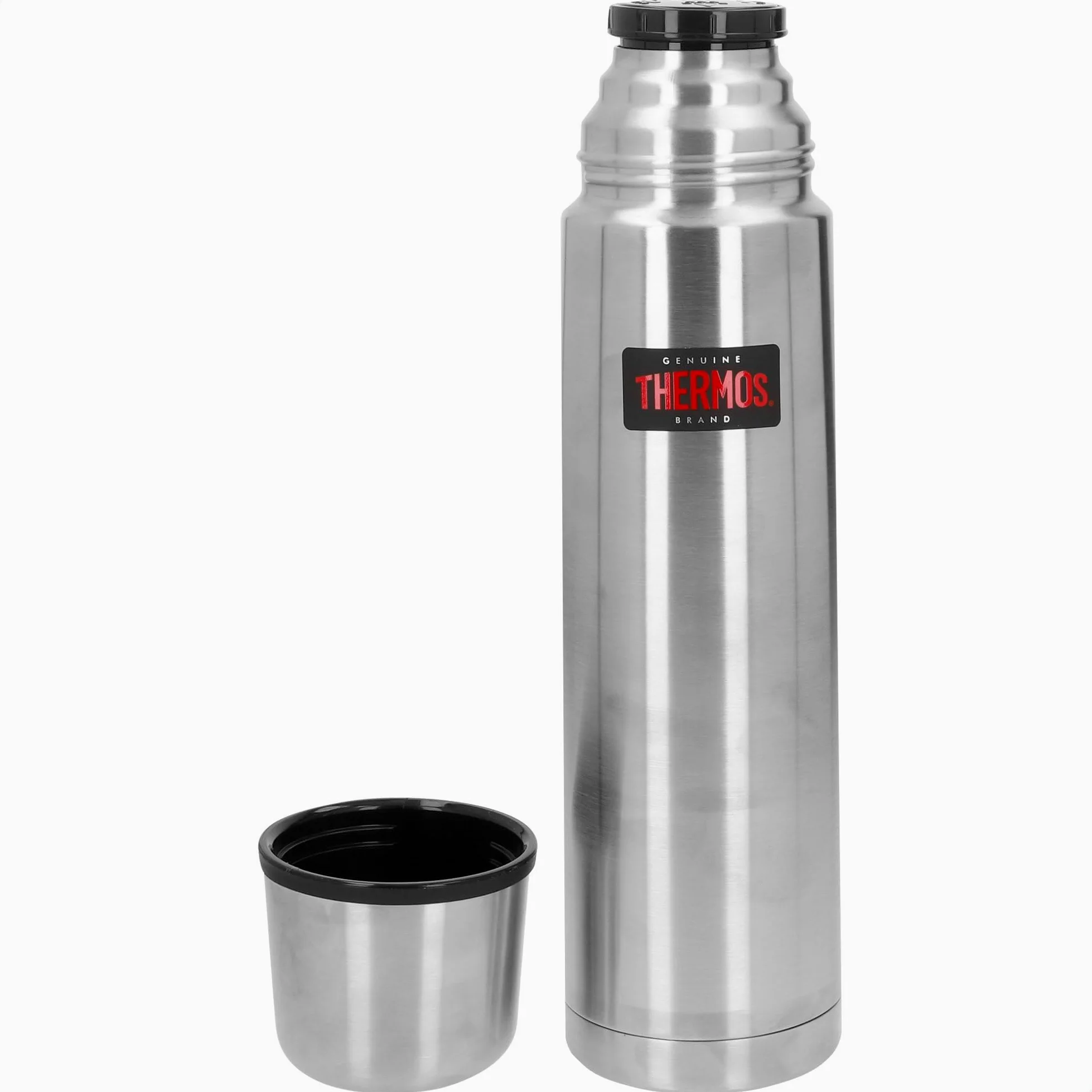 Thermos - Bouteille isotherme - Thermax - 1 Litre - Argent