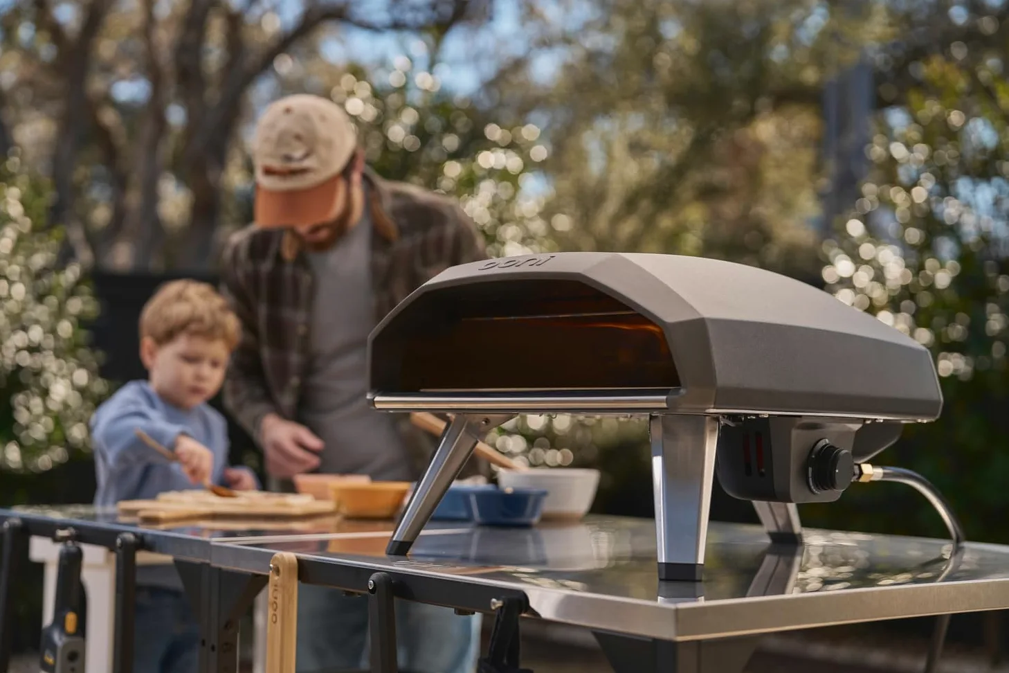 Ooni Koda 2 Four à Pizza au Gaz 14" – Noir Fonte – Four a Pizza Gaz Portable avec Technologie Gaz G2 – Compact et Puissant – Pizza Napolitaine en 60 Secondes – Four a pizza Ooni (FR 37mbar)