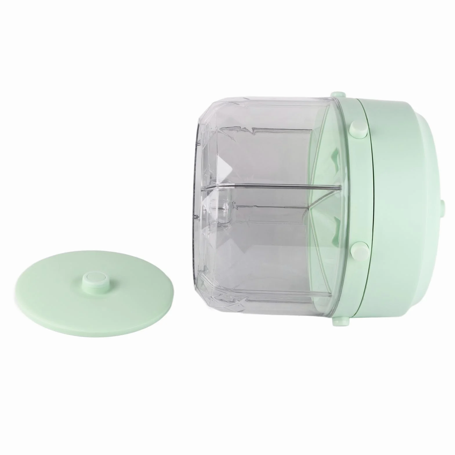 Distributeur rotatif de grains de riz, capacité 6 kg, 6 grilles stockage (Verte)