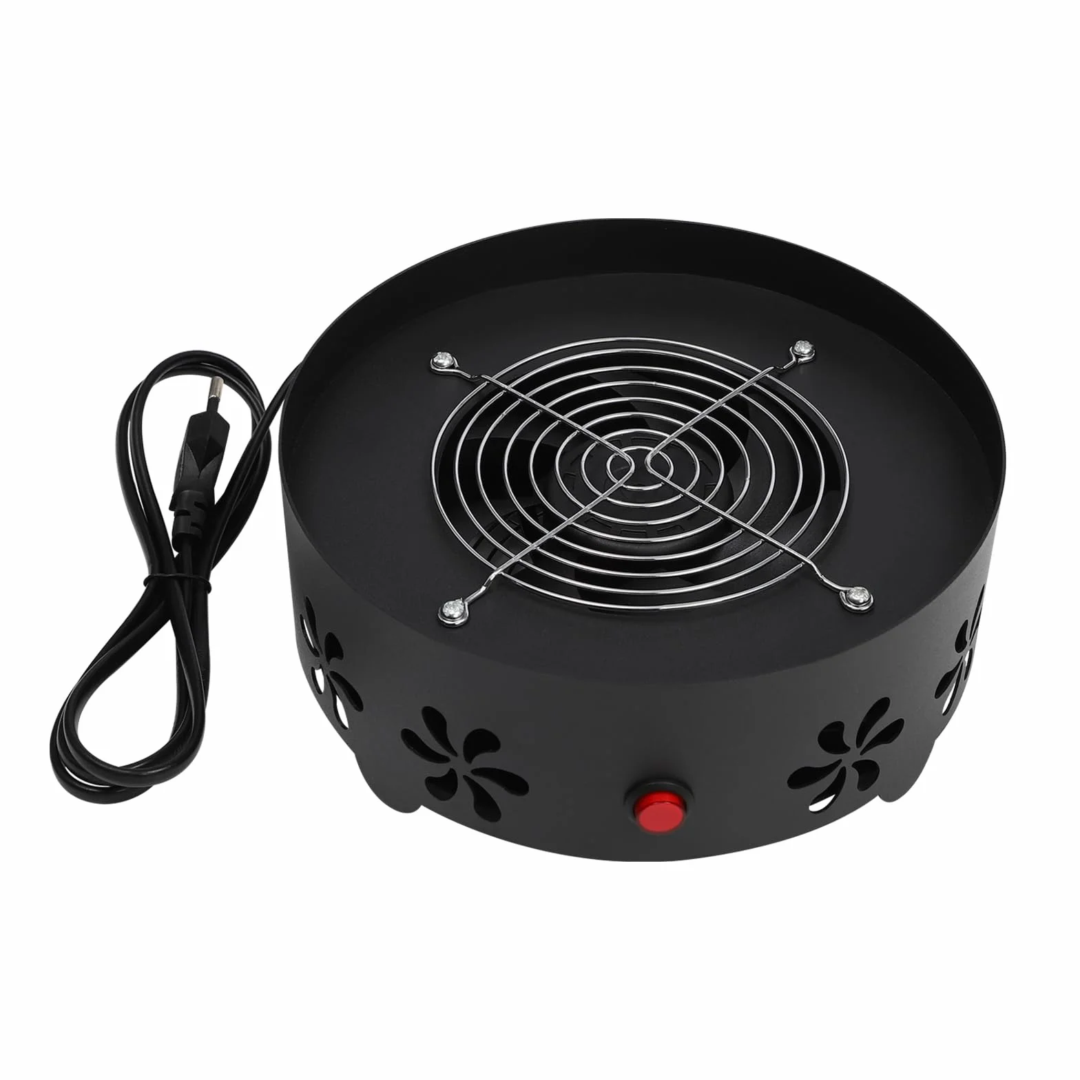 Refroidisseur de grains de café électrique 600 g pour café électrique, machine de refroidissement électronique avec maille en acier inoxydable 304, deux couches pour grains de café, noix et cacahuètes