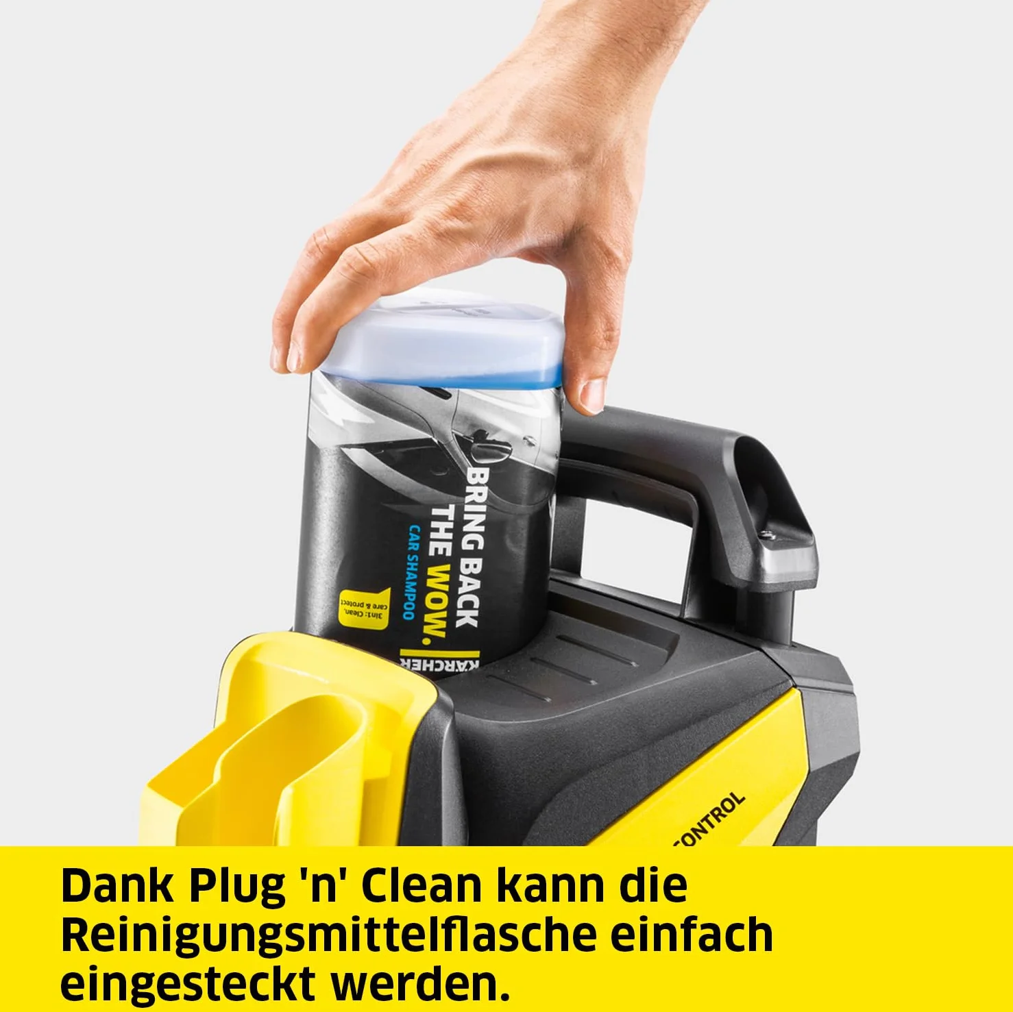 Kärcher Nettoyeur Haute Pression K 4 Power Control, Pression : Max. 130 Bar, Débit : 420 l/h, Surface : 30 m²/h, Filtre à Eau, Poids : 11,5 kg, Flexible et Pistolet Haute Pression, Rotabuse, Lance