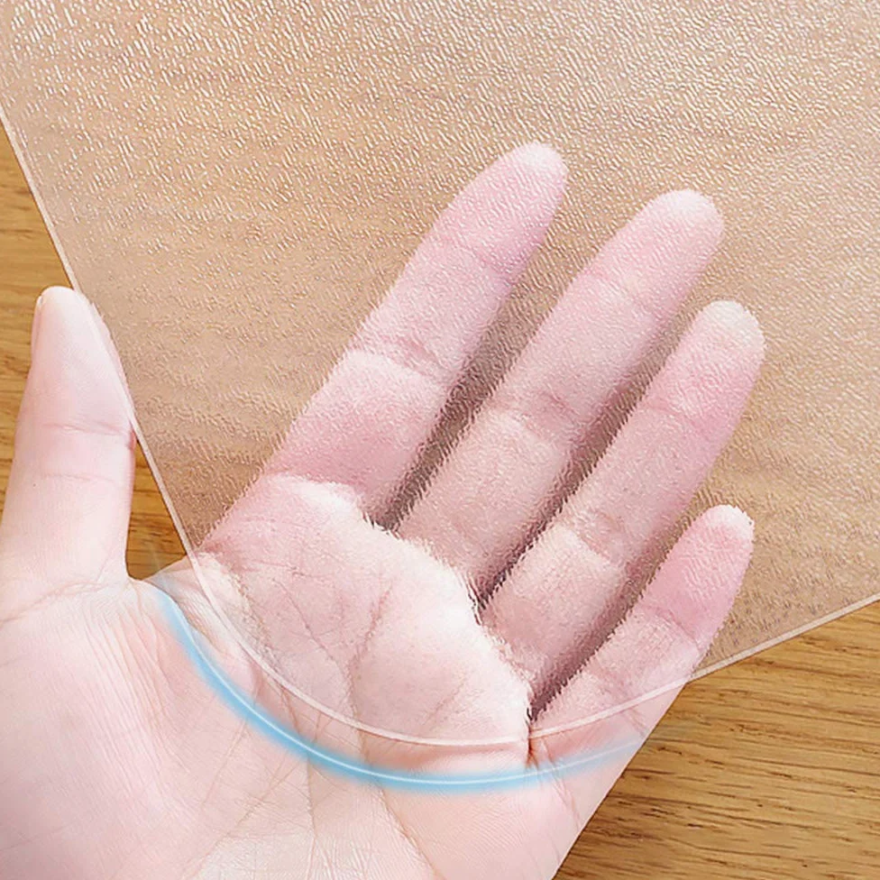Yoleo Tapis protège-Sol pour Chaise de Bureau, Tapis Transparent pour Protection de sols durs,Haute résistance aux impacts, antidérapant (120cm*90cm)