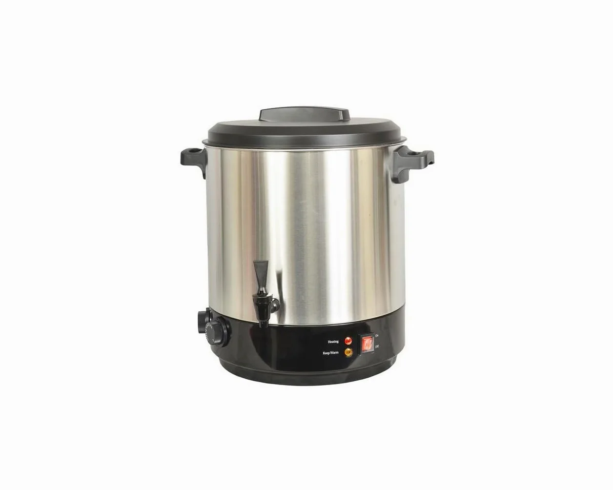 Stérilisateur De Bocaux Électrique Avec Cuve Inox Robinet Et Minuteur 31l 2100w - KCPST31IX