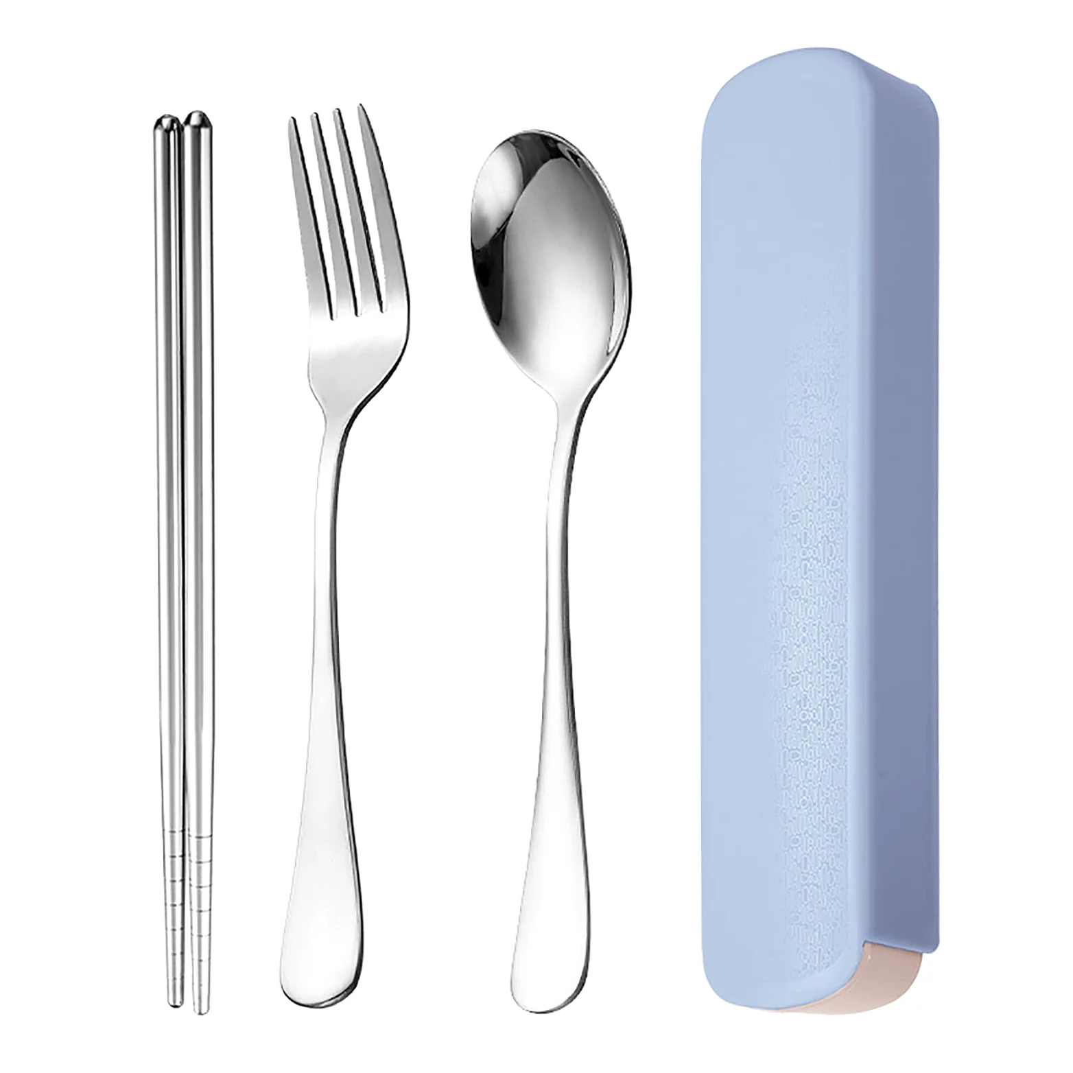 Ensemble De Couverts en Acier Inoxydable, Couverts Portables 12 Pièces, avec Boîte-Cadeau Exquis, Peut Être Utilisé pour Les Voyages en Famille Au Restaurant