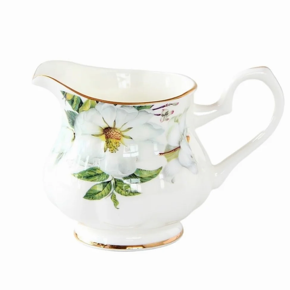 MRKU Pot à Lait, saucière, Tasse à Eau, pichet, Distributeur de crème et de café, sucrier, en céramique avec poignée et Bec verseur, Multi-usages pour la Maison