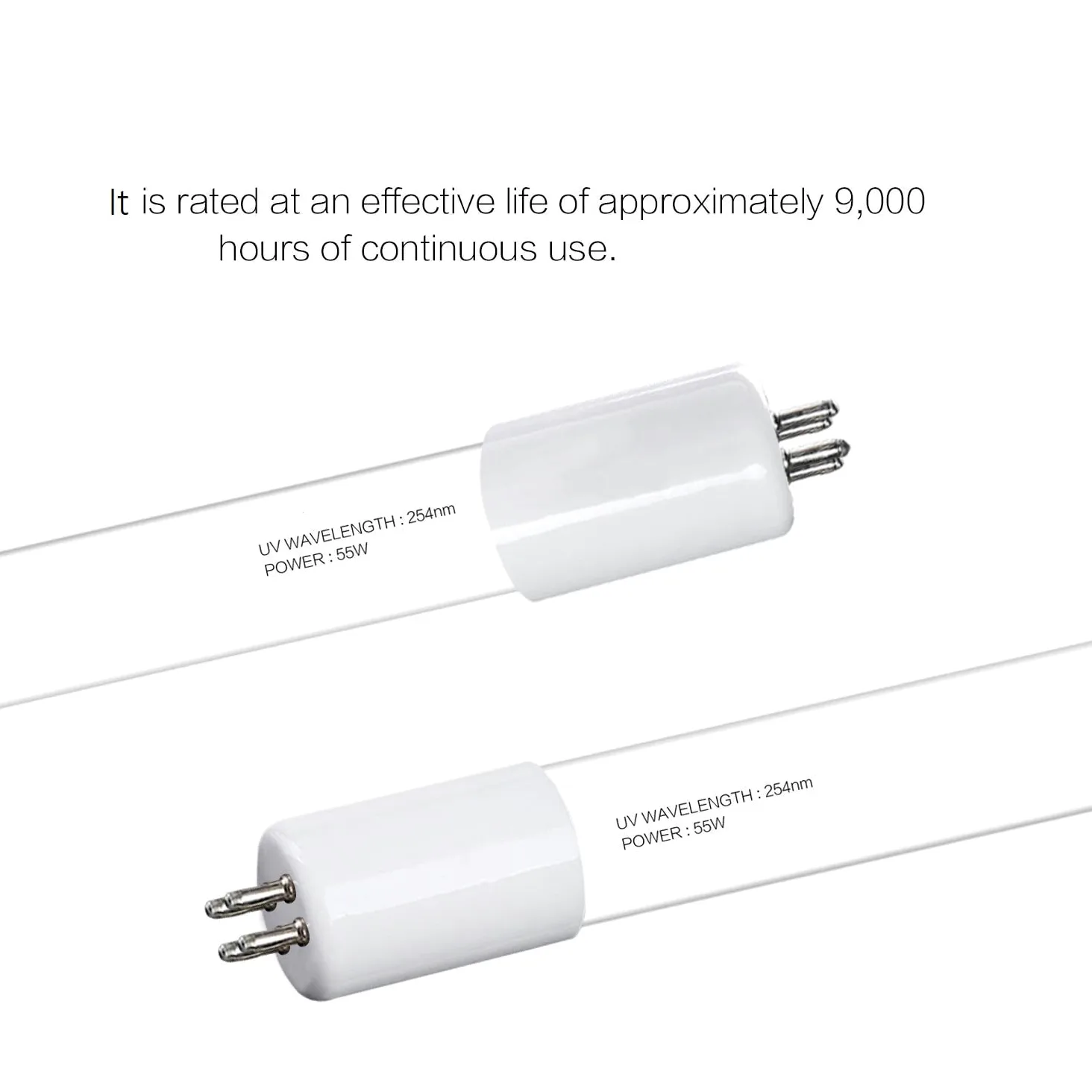 Geekpure Filtre à eau U-V pour toute la maison avec 2 filtres UV supplémentaires + 2 manchons en quartz - (12 GPM)