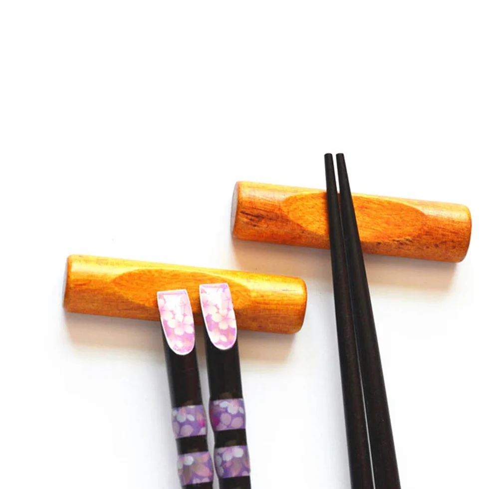 Support De Baguettes en Bois, 4pcs Support De Vaisselle en Bois Créatif, Vaisselle D'hôtel Domestique Et Fournitures De Vaisselle, Utilisé pour Placer des Couteaux, des Fourchettes