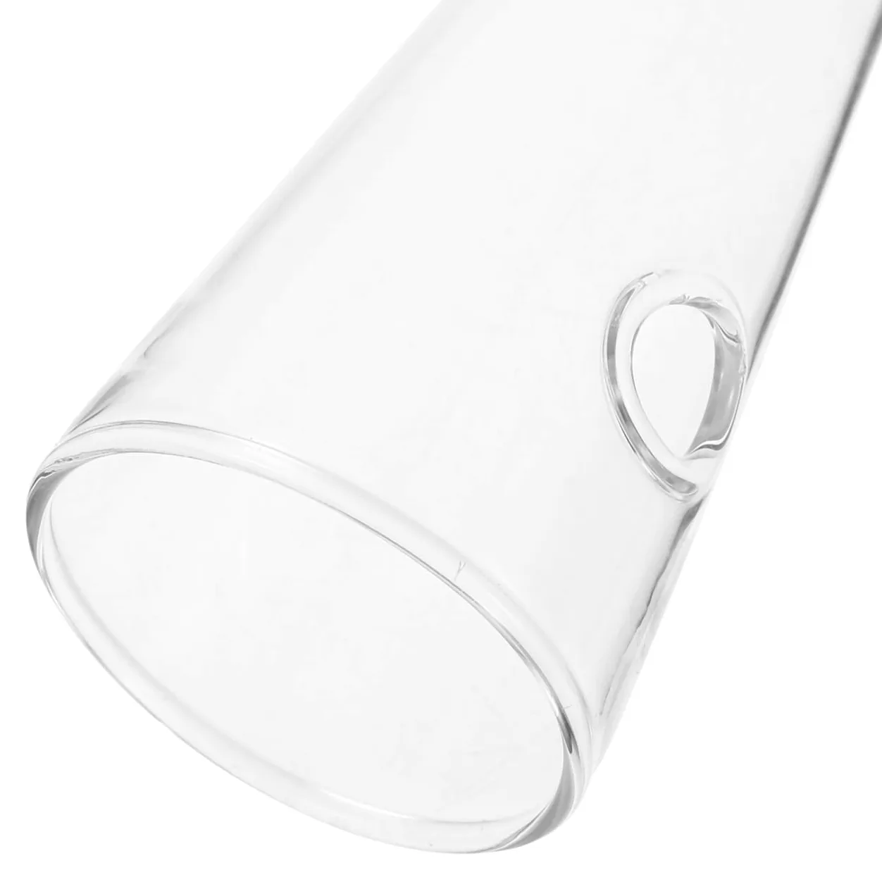 BESTOYARD Lot de 2 vases hydroponiques en verre pour propagation - Vase mural pour terrarium - Tubes de propagation pour plantes aériennes - Vases en verre à suspendre au mur - Vase en forme de cône -