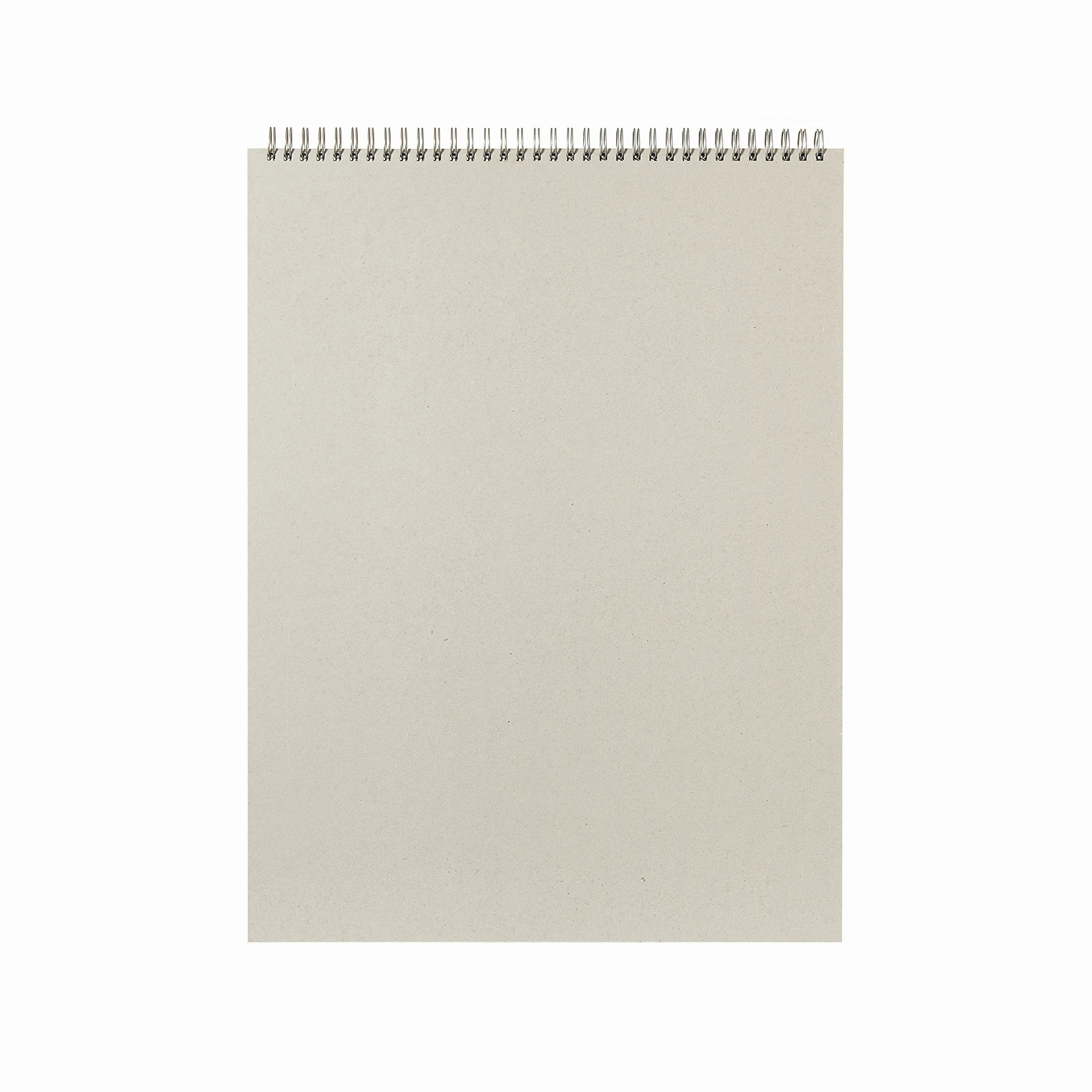 Daler-Rowney Ingres Bloc de Papier à Spirale 16 g/m² 40,6 x 30,5 cm Pastel Texture Vernie 6 Couleurs Assorties 24 Feuilles Idéal pour Les Artistes Professionnels
