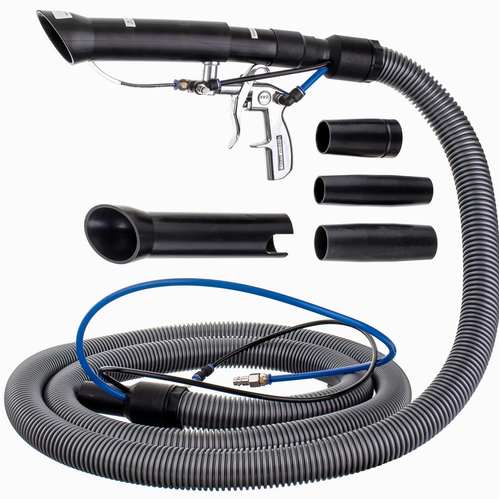Pistolet de nettoyage Laver la tapisserie d'ameublement pour aspirateur 3m Tuyau