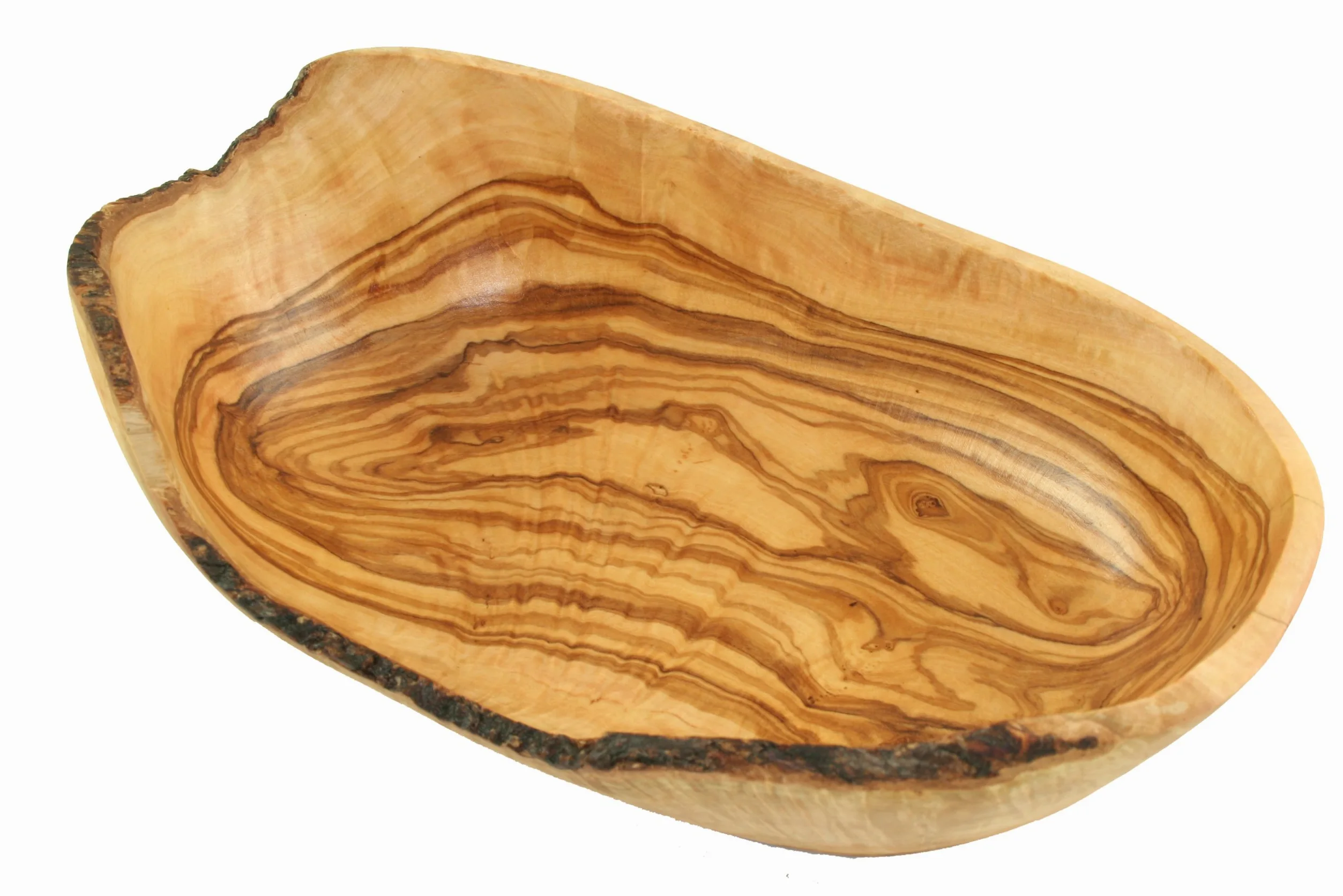 D.O.M. Die Olivenholz Manufaktur D.O.M. Bol ovale en bois d'olivier 32 cm