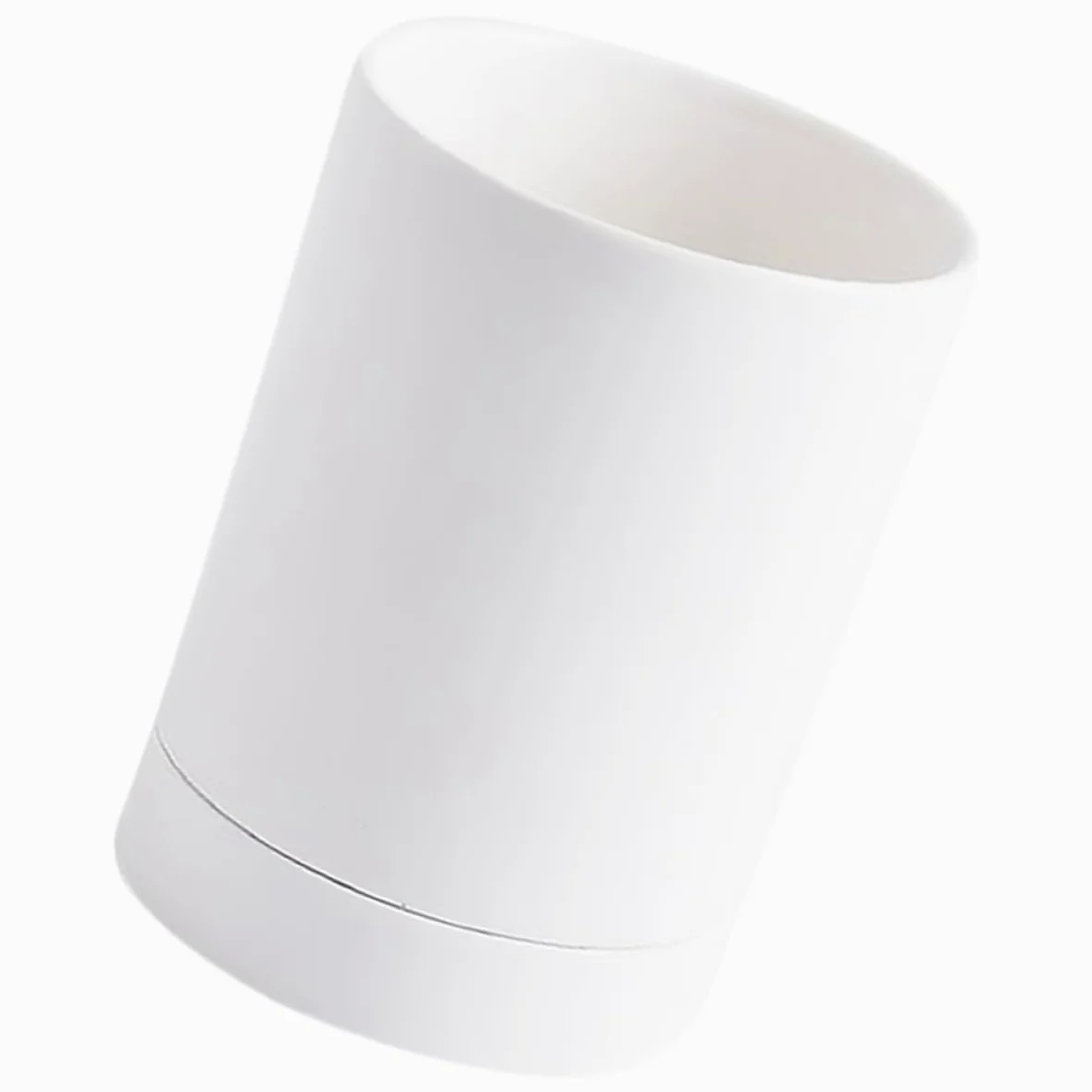 Porte-ustensiles Multipurpose Égouttoir Blanc en Céramique Cuisine Organisateur Pratique pour Baguettes pour Comptoir Cuisine