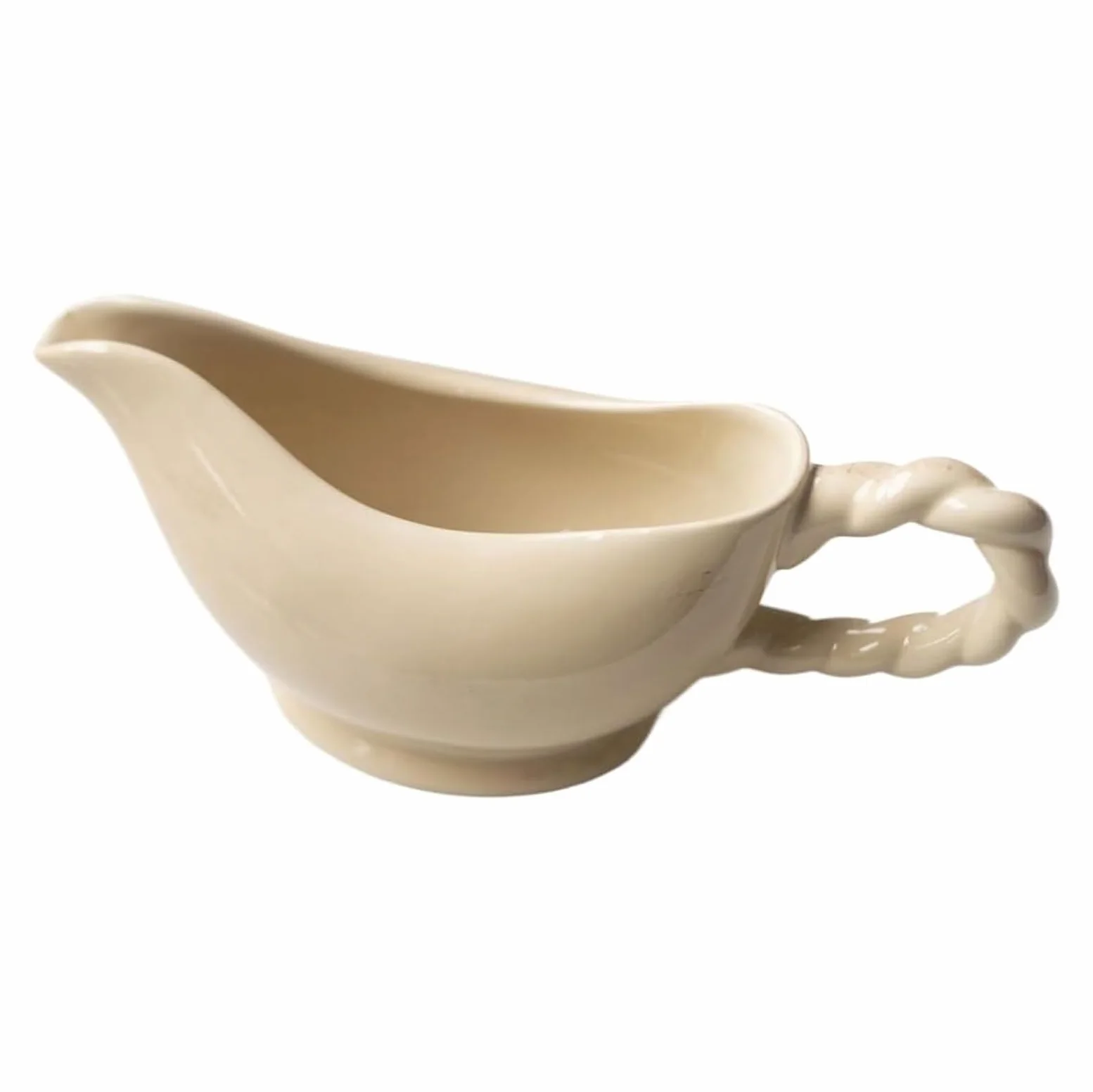 MRKU Pot à Lait, saucière, Verre à Eau, pichet, crémier, Distributeur de café, Sucre, Sauce, Seau en céramique rétro Peint à la Main – 420 ML, Steak Style Western