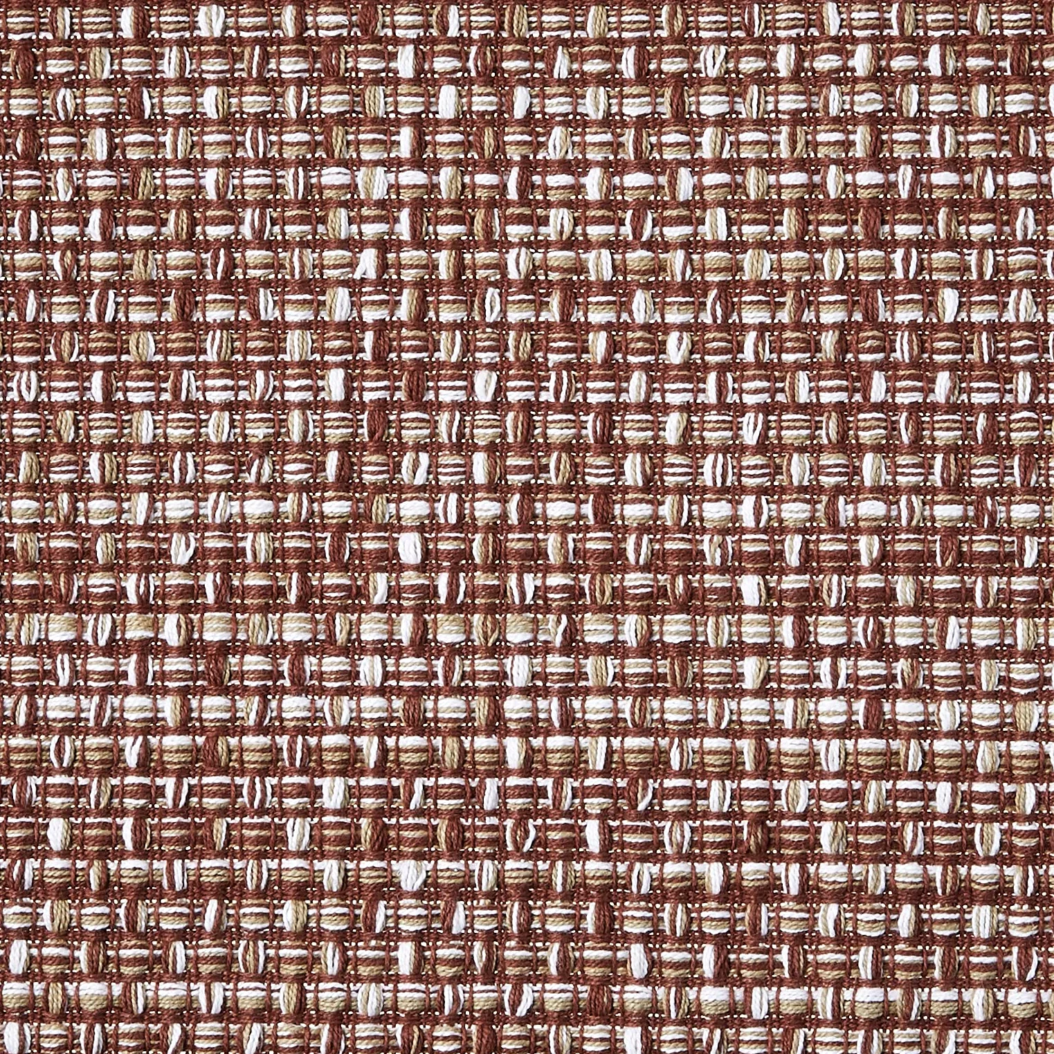 Lot de 12 Sets de Table rectangulaires 100% Coton pour Tables de Salle à Manger, Tissu tissé Bicolore, 25,4 x 48,3 cm, Chocolat