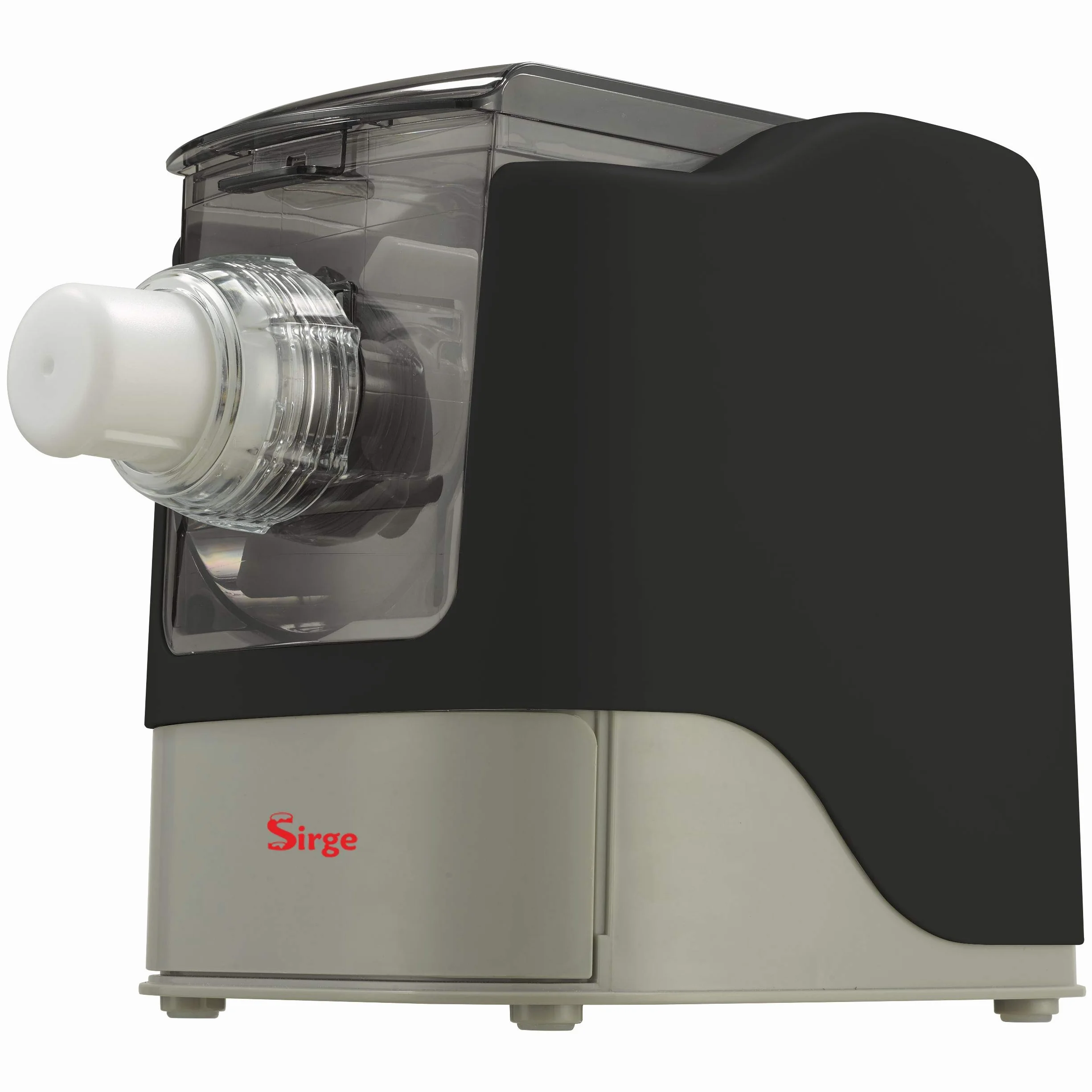 Sirge Machine à pâtes série BONNE - 13 filets inclus avec pâte, repos de pâte et extrusion étirée automatique, mélange parfait de farine avec les ingrédients, noir/gris