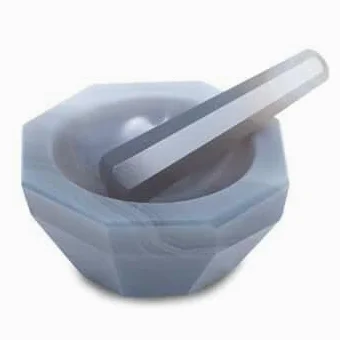 Cole-Parmer Mortier et pilon en agate 5 cm 10 ml