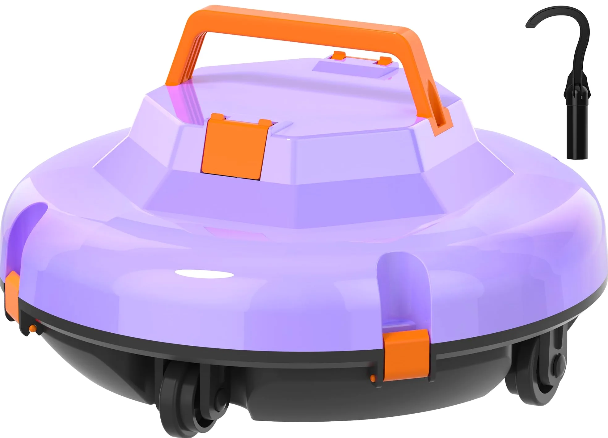 Robot nettoyeur de piscine sans fil 2026 – Aspirateur de piscine automatique de 120 minutes pour piscine hors sol et piscines plates creusées jusqu'à 1000 m², robot nettoyeur de piscine avec