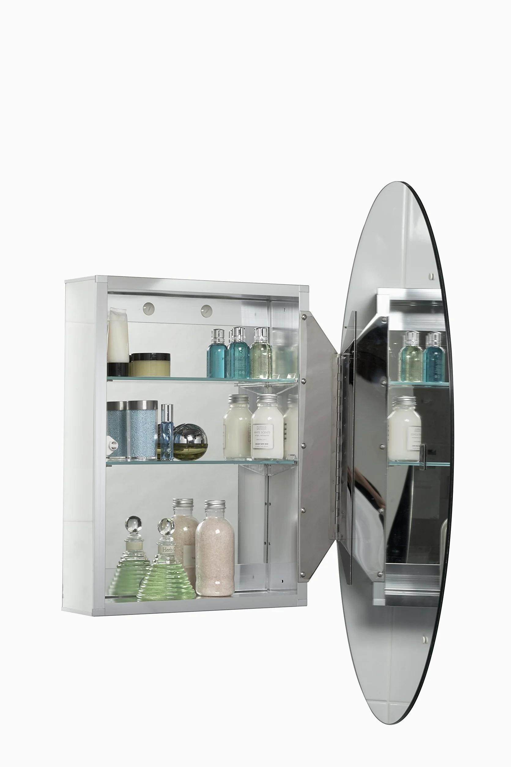 Croydex Armoire à médecine Argenté 31 x 21 cm