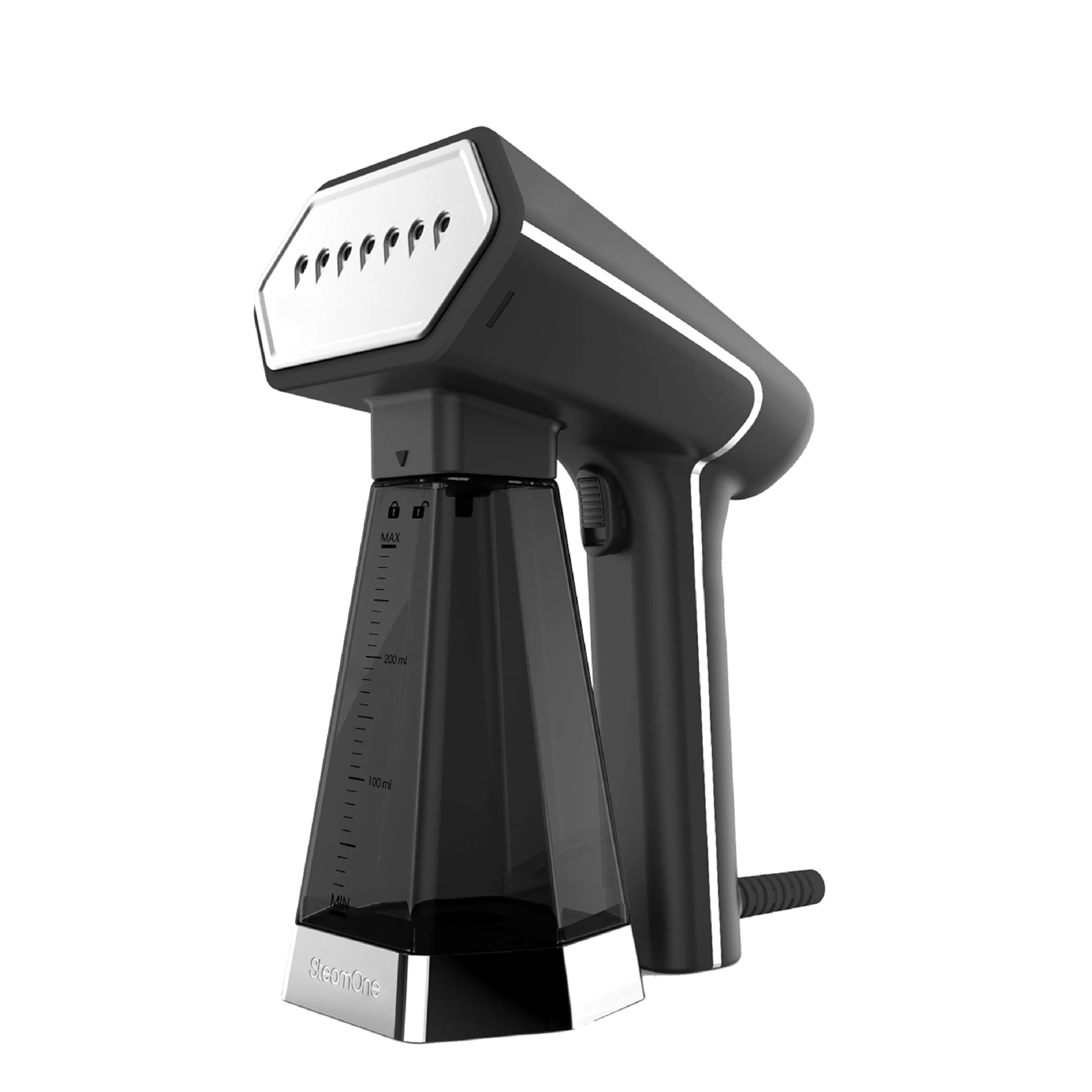 STEAMONE- Steamer Defroisseur Vapeur 2000W 30g/min - Fer Portatif Autonomie 20min(300ml) - Élimine 99,99% d'Impuretés - Cable 3m - Prêt en 40s - Ultra Puissant et Pratique - 2 Modes - SN300SB-A