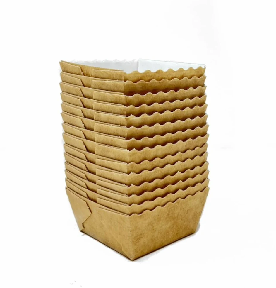 Bakery Direct Lot de 200 moules à gâteaux jetables carrés