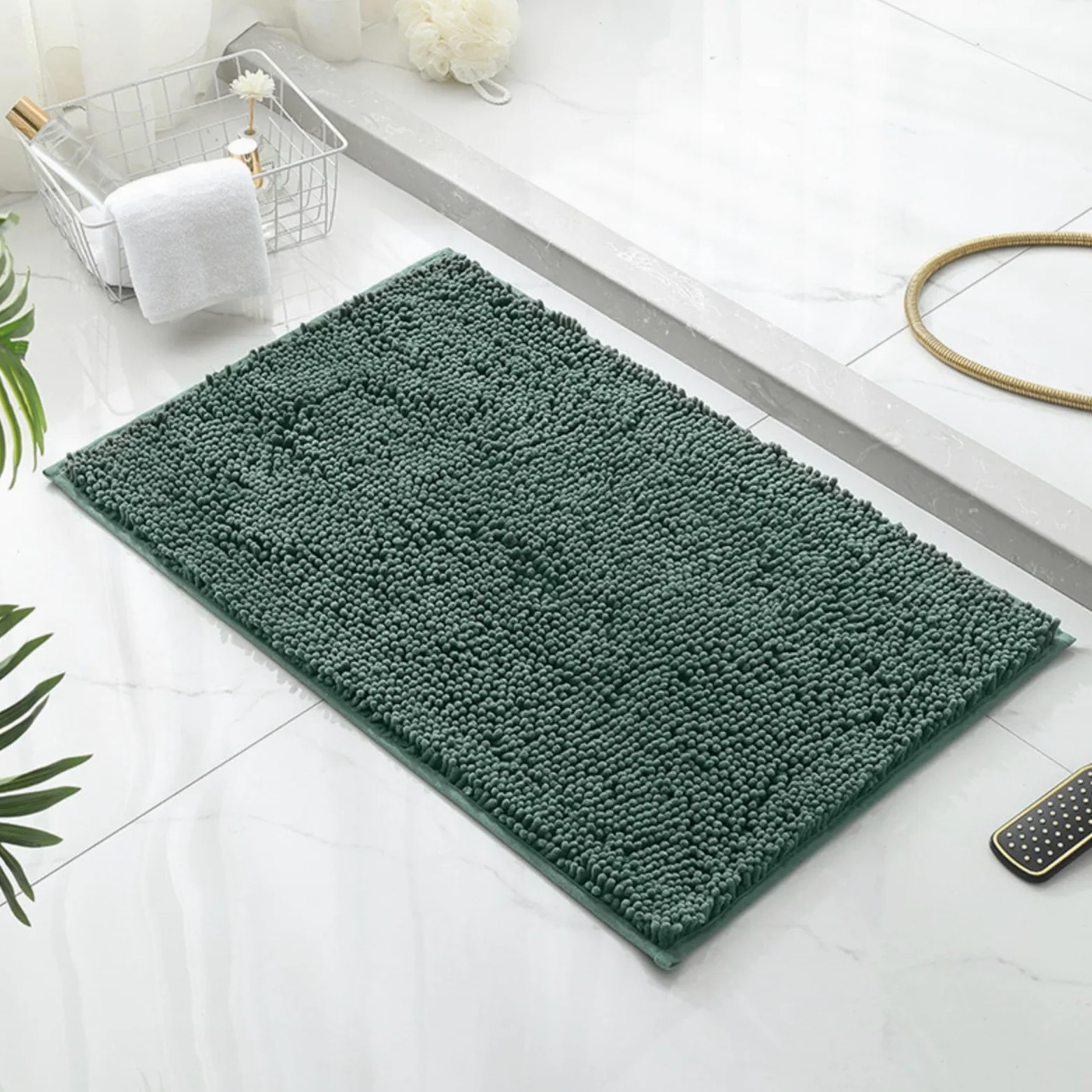 Tapis Ultra-Absorbant pour Pattes d'animaux - Tapis d'Entrée Absorbant Anti-Dérapant, Tissu Doux pour Confort des Pattes, Anti-Dérapant à Base Texturée, Coutures Renforcées, Multizones Utiles