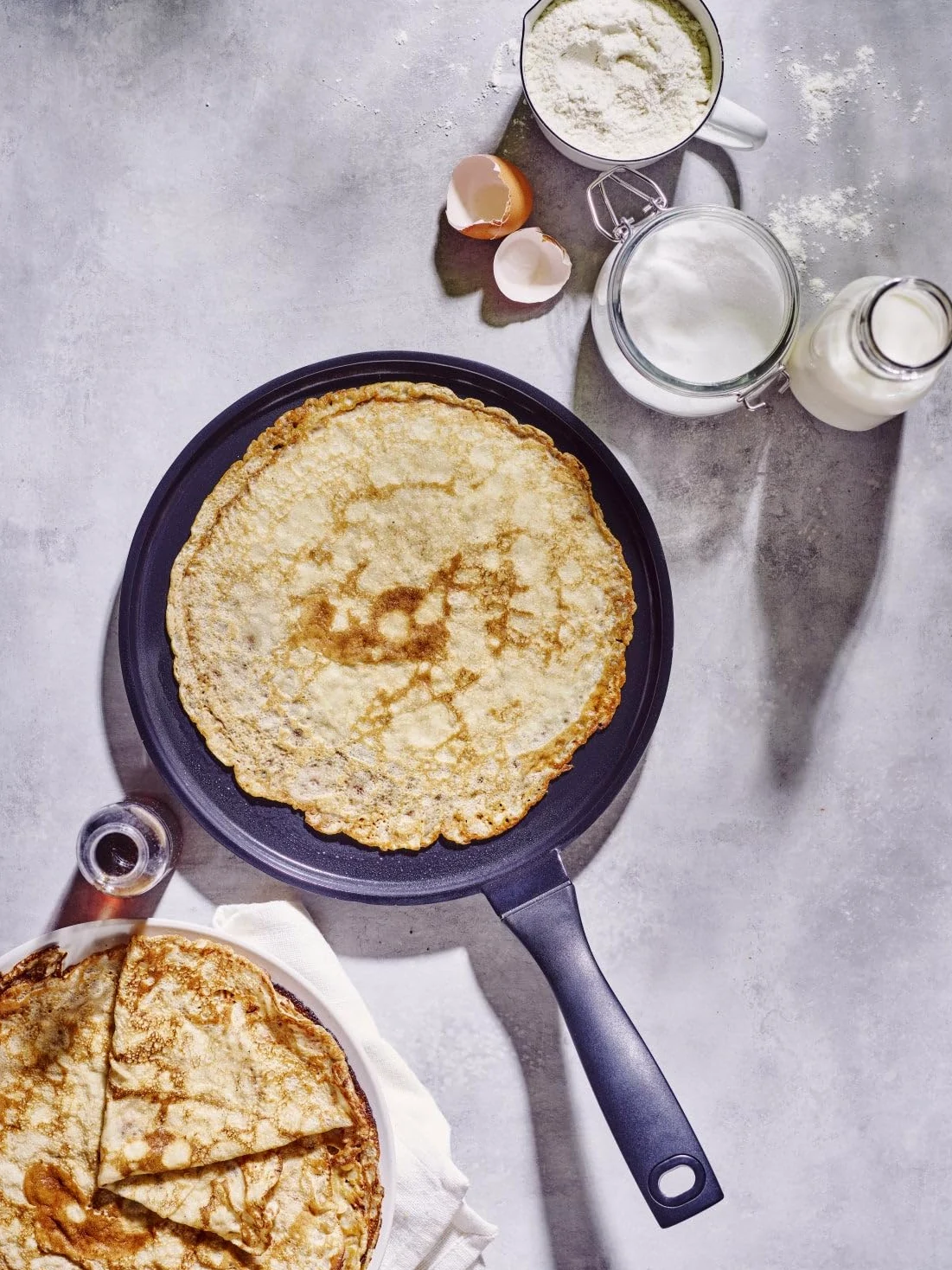 Beka Energy Crêpière Céramique 28 cm Fonte Aluminium 100% Recyclé - Sans PFAS - Compatible Tous Feux dont Induction - Garantie 5 ans