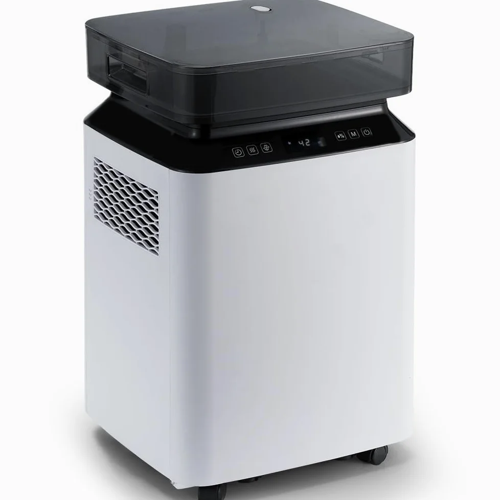 Kalopsia Déshumidificateur d’Air Électrique Professionnel: 80L/Jour Grande Capacité 170m² Pompe de Relevage Tuyau Drainage Continu Silencieux Pour Cave/Maison/Salle de Bain/Garage/Buanderie/Chambre