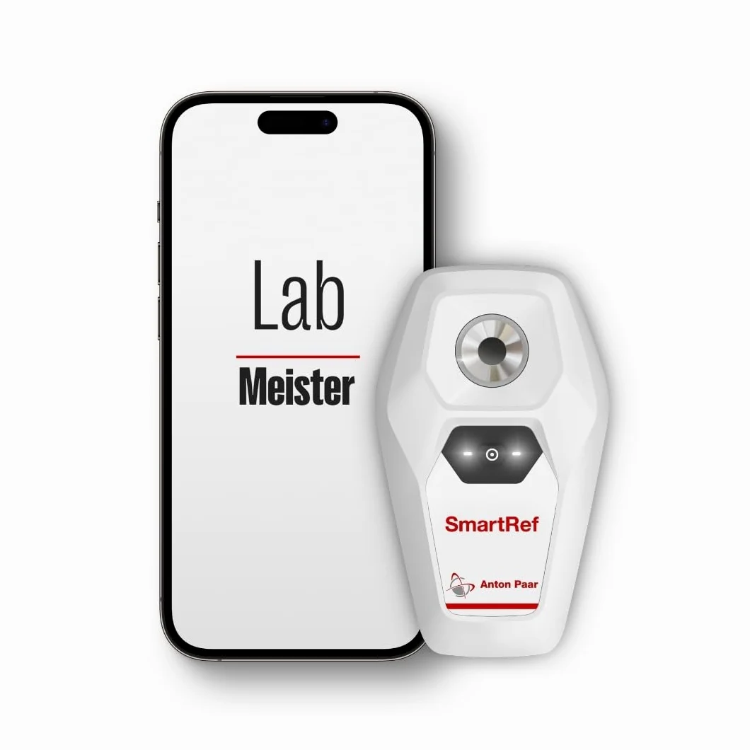 SmartRef by Anton Paar – Réfractomètre numérique pour brassage bière, vinification, fermentation, café TDS, miel, sirop d’érable, aquariums | Sucre, Brix, salinité, Plato, densité (SG)