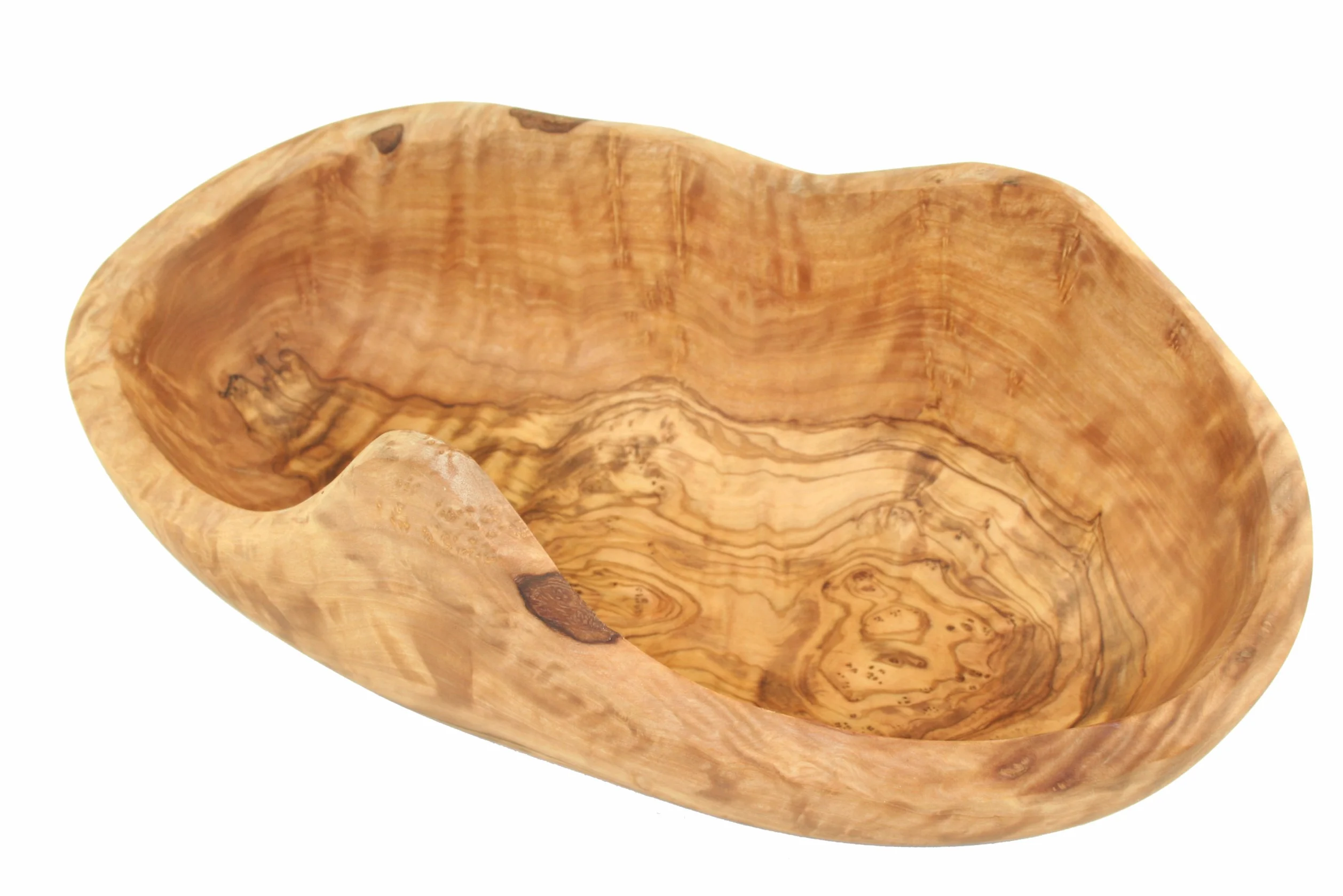 D.O.M. Die Olivenholz Manufaktur D.O.M. Bol ovale en bois d'olivier 32 cm
