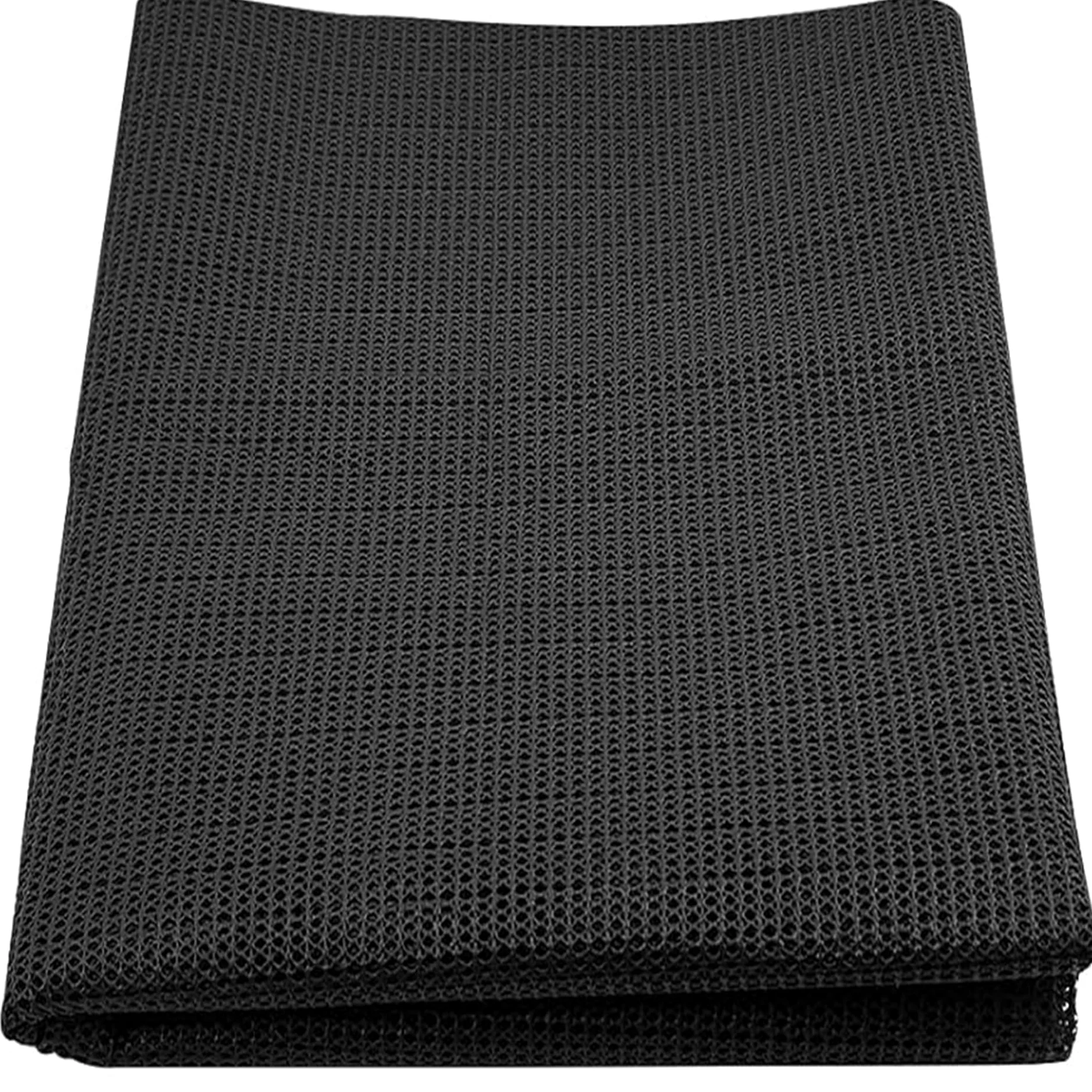 sous Tapis 180 x 220 cm Antidérapant Tapis Stopper Réutilisable Lavable Facile à Laver Peut Etre Coupé pour Matelas Canapé Chaises Coussin Voiture, Noir