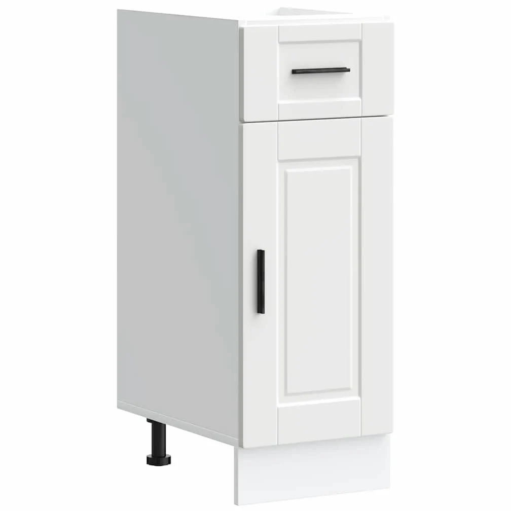 Armoire de cuisine Porto blanc bois d ingénierie