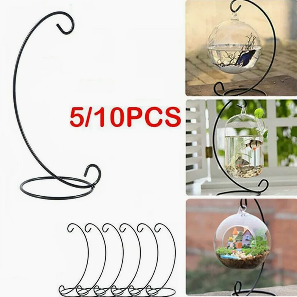 Lot de 20 supports de boules de Noël en métal pour décoration de maison, fête, mariage, loisirs créatifs, décoration de Noël