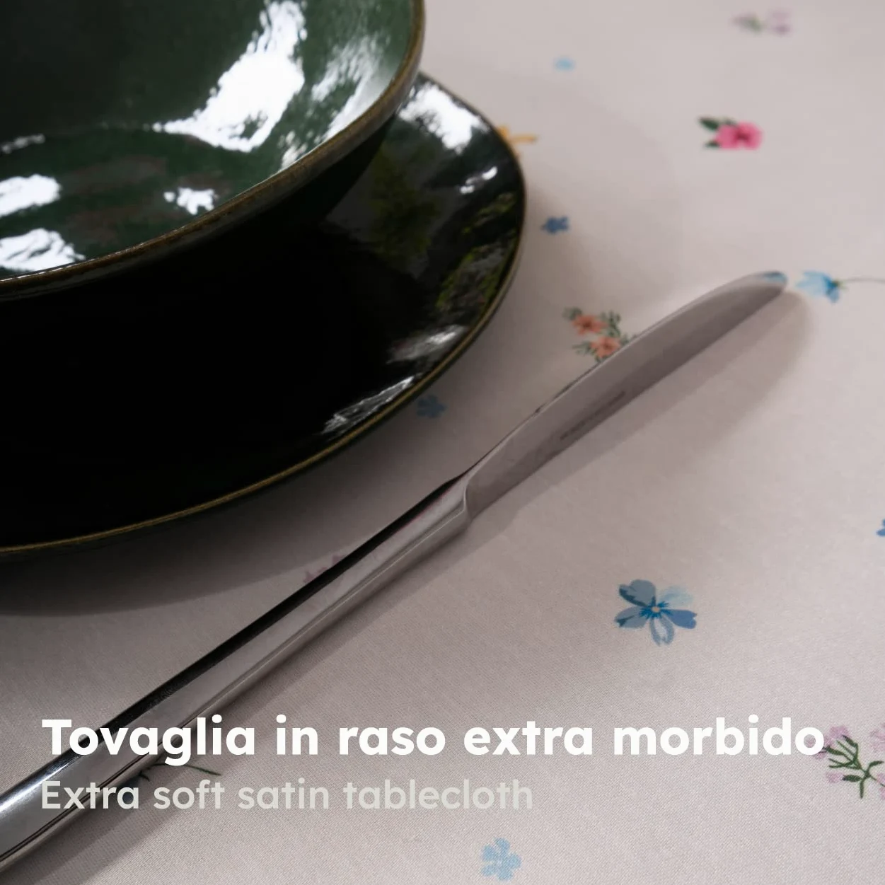 casaviva® Nappe hydrophobe en satin extra douce, anti-taches, styrofacile, élégante et moderne, fêtes et banquets intérieurs et extérieurs (Spring Flowers, 240 x 150)