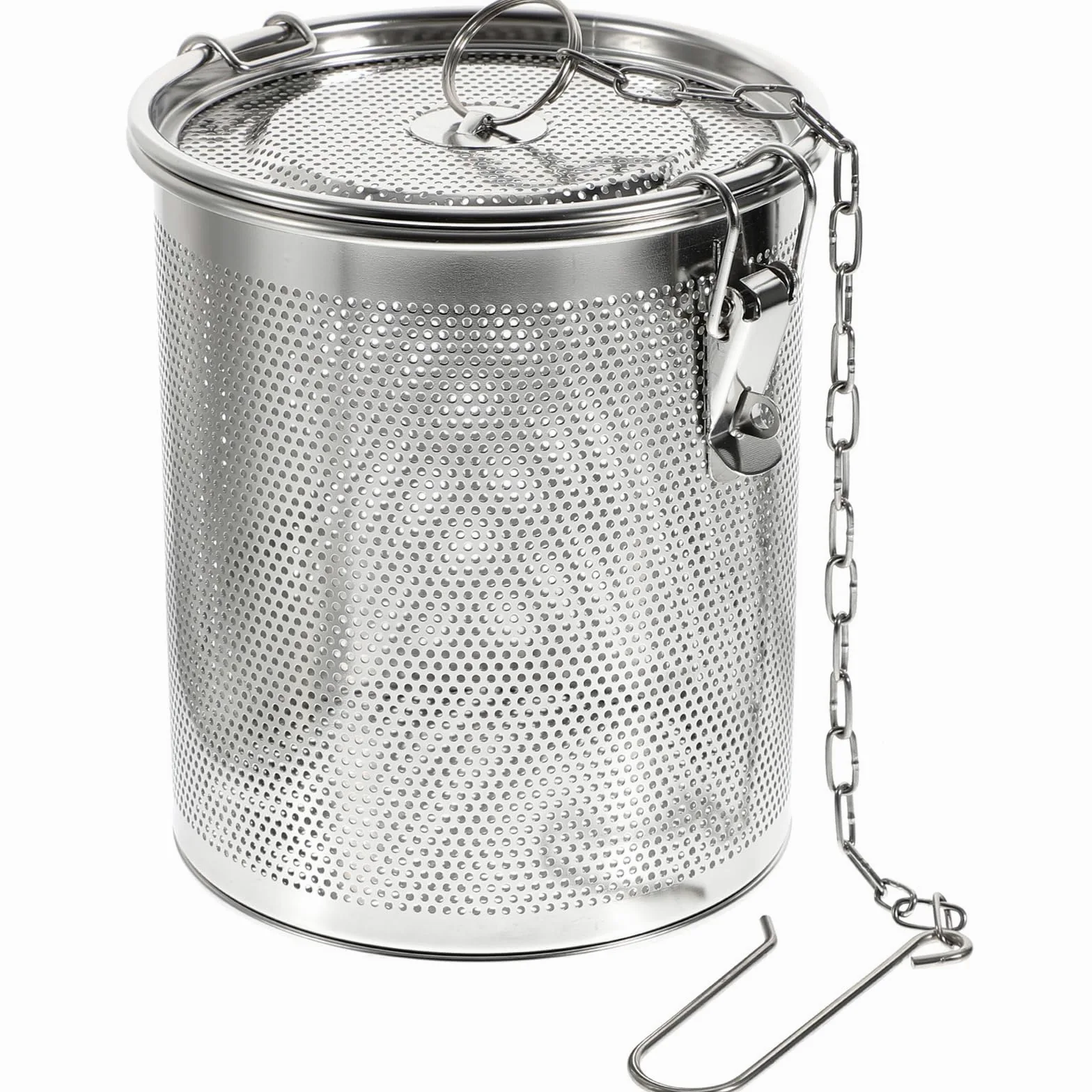 Yardwe Boule à thé en acier inoxydable - Boule à thé - Infuseur à thé - Boule d'assaisonnement en maille fine - Infuseur de cuisson pour feuilles de thé en vrac