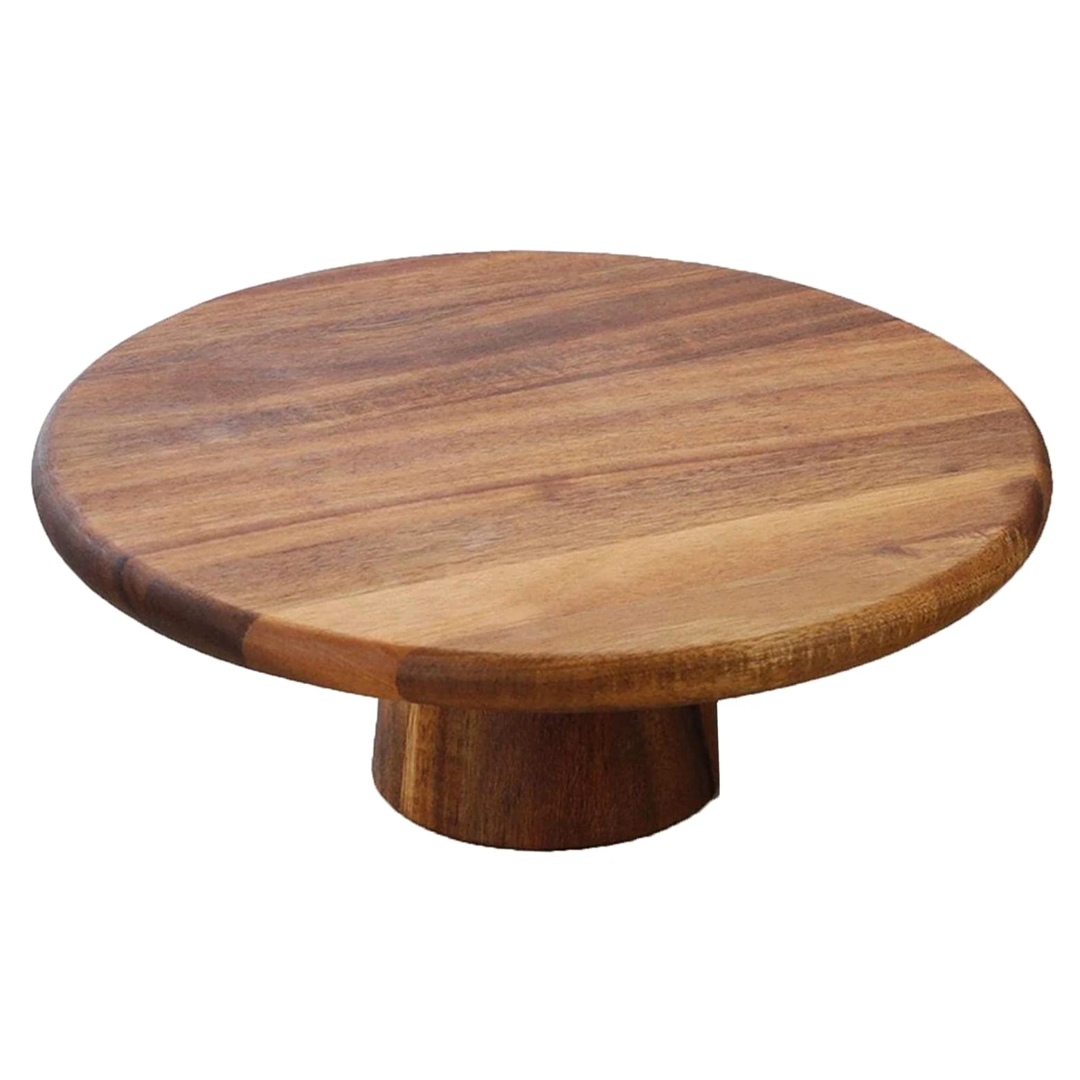 KESOTO Support à Gâteaux en Bois pour Présentation de Desserts et Tartes, 30CM