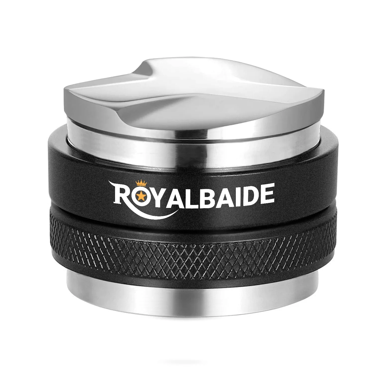 Tasseur et distributeur pour espresso 53mm,porte-filtre double avec niveleur de café