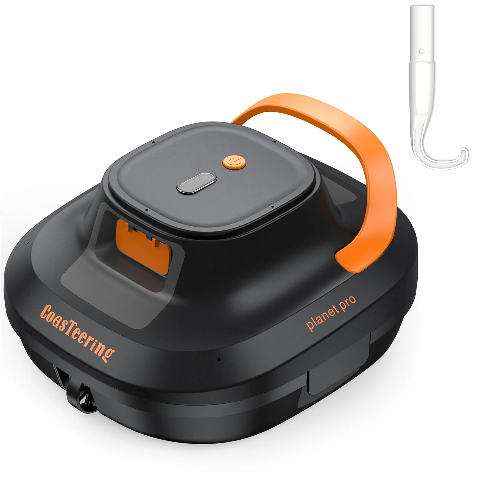 Robot aspirateur de piscine sans fil, jusqu'à 180 minutes d'autonomie, avec deux moteurs sans balais, 2 chemins de nettoyage, robot nettoyeur de piscine pour piscines hors sol et piscines