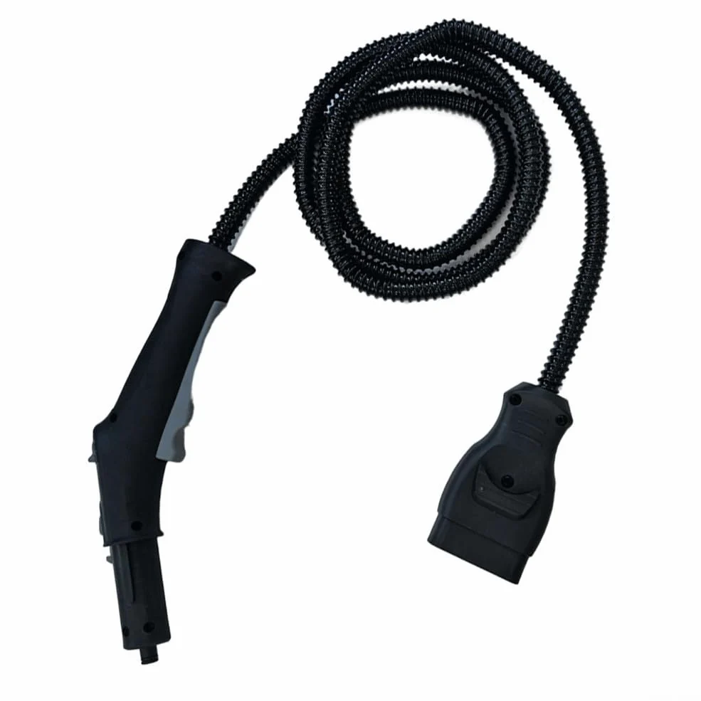 Tuyau de raccordement de 2,5 m avec interrupteur pour nettoyeur vapeur série SC5, SC5800
