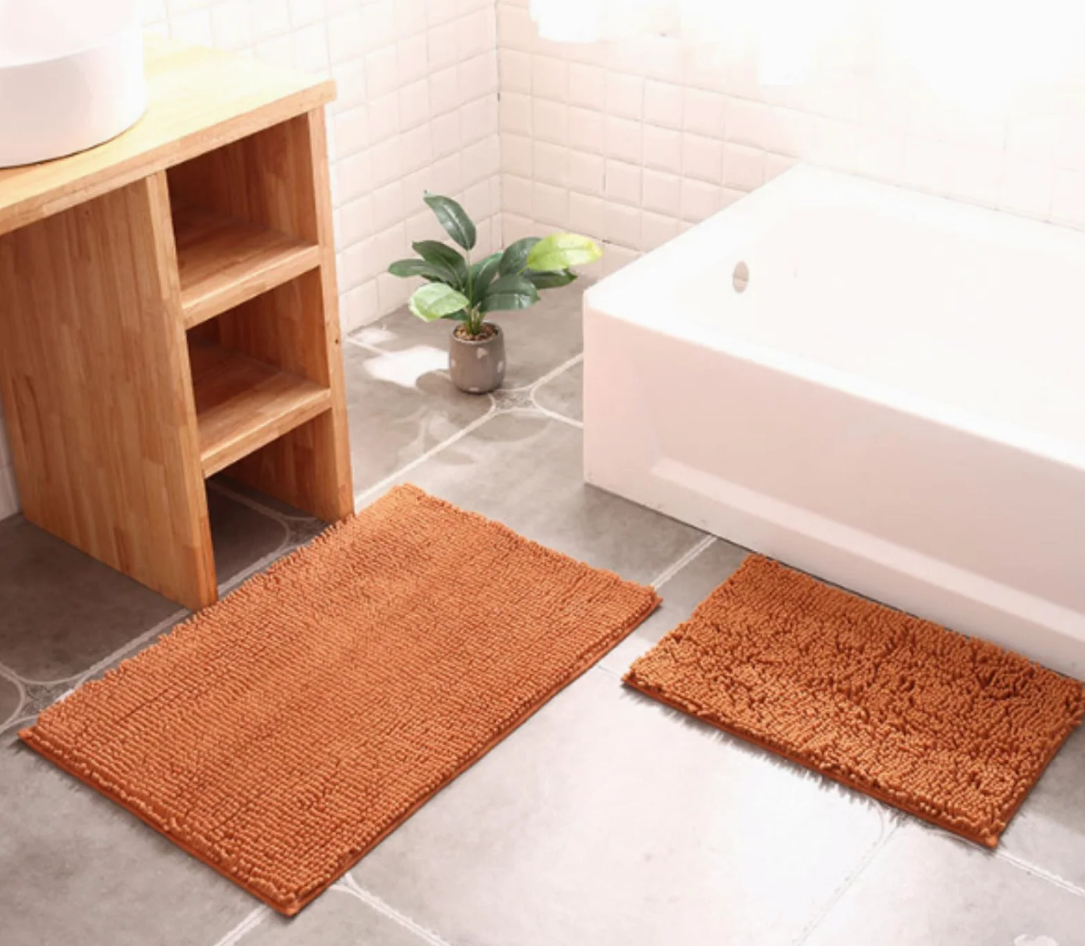Tapis Ultra-Absorbant pour Pattes d'animaux - Tapis d'Entrée Absorbant Anti-Dérapant, Tissu Doux pour Confort des Pattes, Anti-Dérapant à Base Texturée, Coutures Renforcées, Multizones Utiles