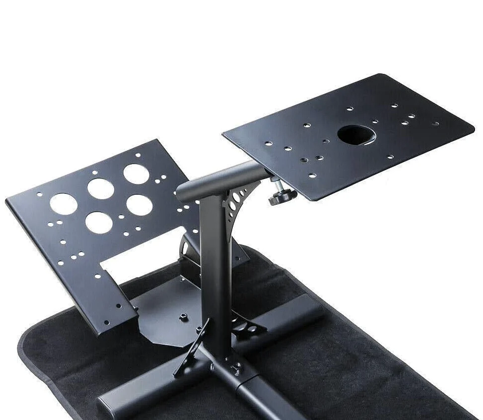Dishot Driving Cockpit - Siège de Jeu pour Vélo de Route et Course - Supports pour Volant et Pédales - Simulation pour PS4, Xbox One, PC, PS3